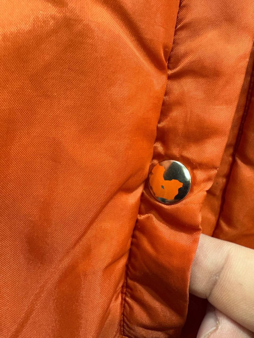 Other Vintage MA-1 Flight Bomber Jacket Reversible Green Orange Size US L / EU 52-54 / 3 - 19 Thumbnail