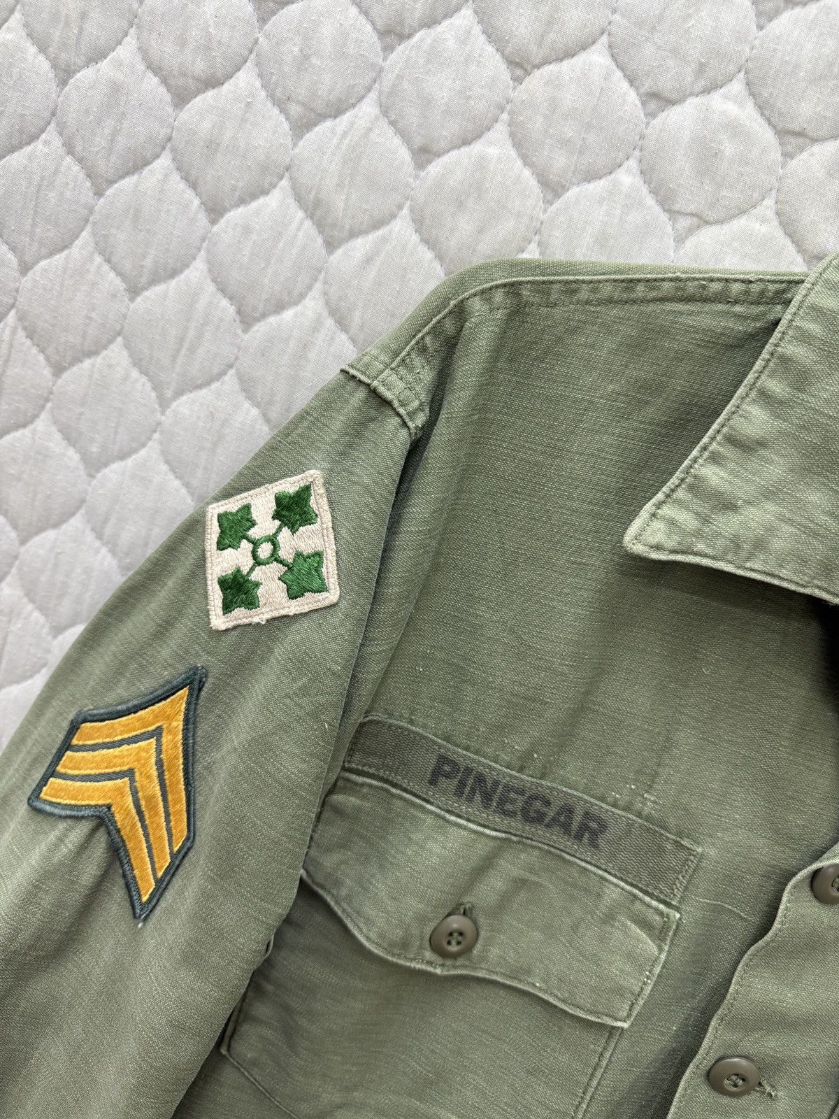 Vintage 🔥🔥🔥ARCHIVE VTG 60’s US ARMY SHIRTS JACKET Size US M / EU 48-50 / 2 - 9 Thumbnail