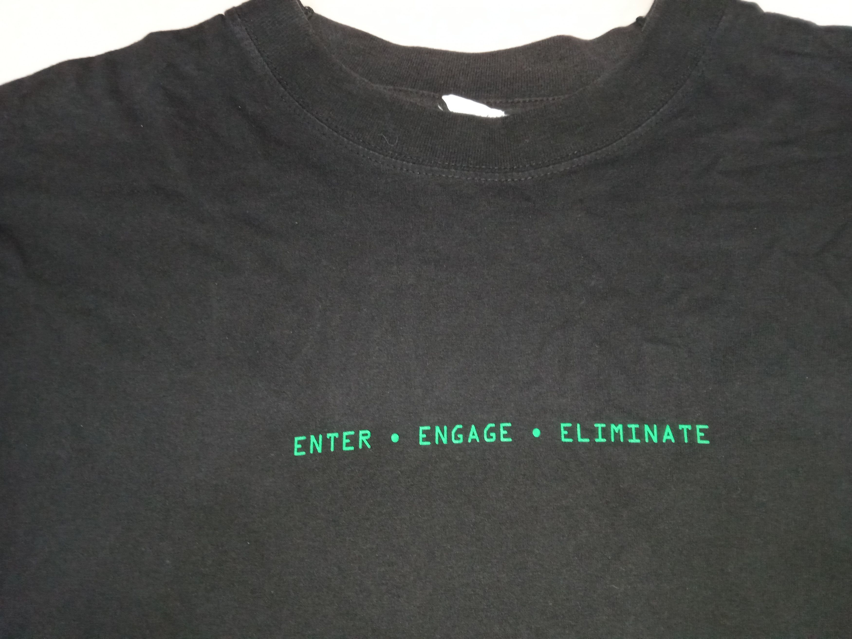 Vintage Vintage Enter the Matrix 2003 T Shirt Keanu Reeves PS2 Size US L / EU 52-54 / 3 - 5 Thumbnail