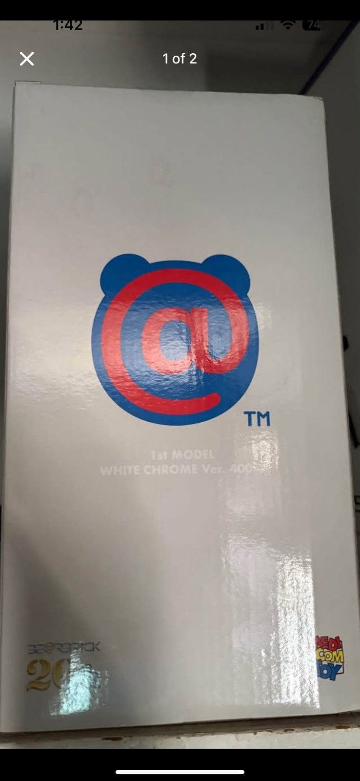 Other Bearbrick 20th anniversary edition Size ONE SIZE - 2 Thumbnail