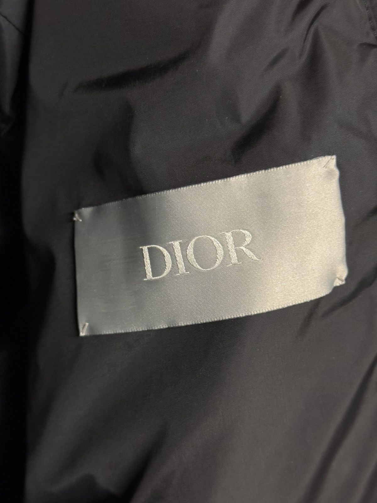 Dior Dior Oblique Down Puffer Jacket Size 54 Silver CLEAN Size US L / EU 52-54 / 3 - 13 Thumbnail
