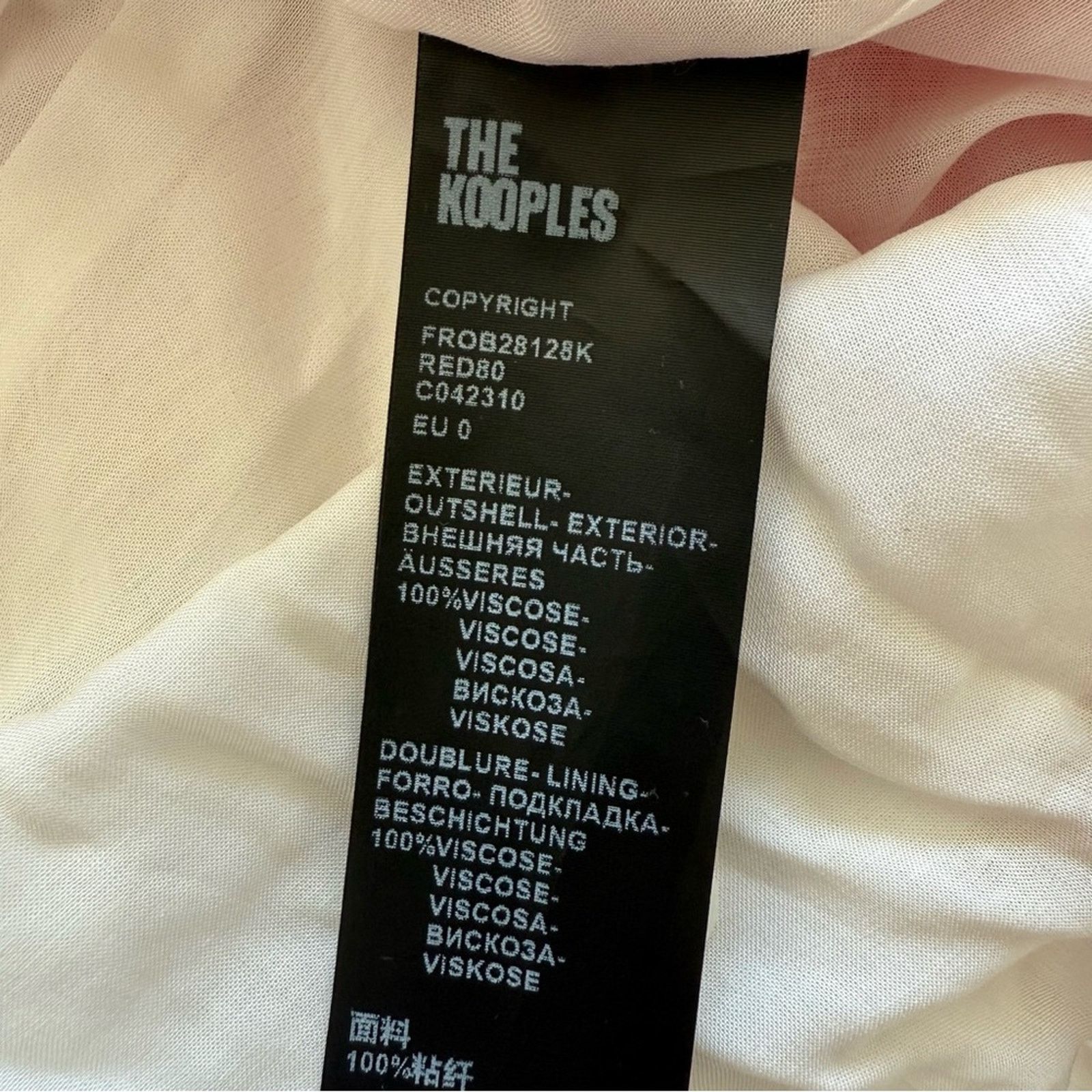 The Kooples NWT!!! The Kooples women maxi dress size 1 or S Retail 525$ Size S / US 4 / IT 40 - 8 Thumbnail