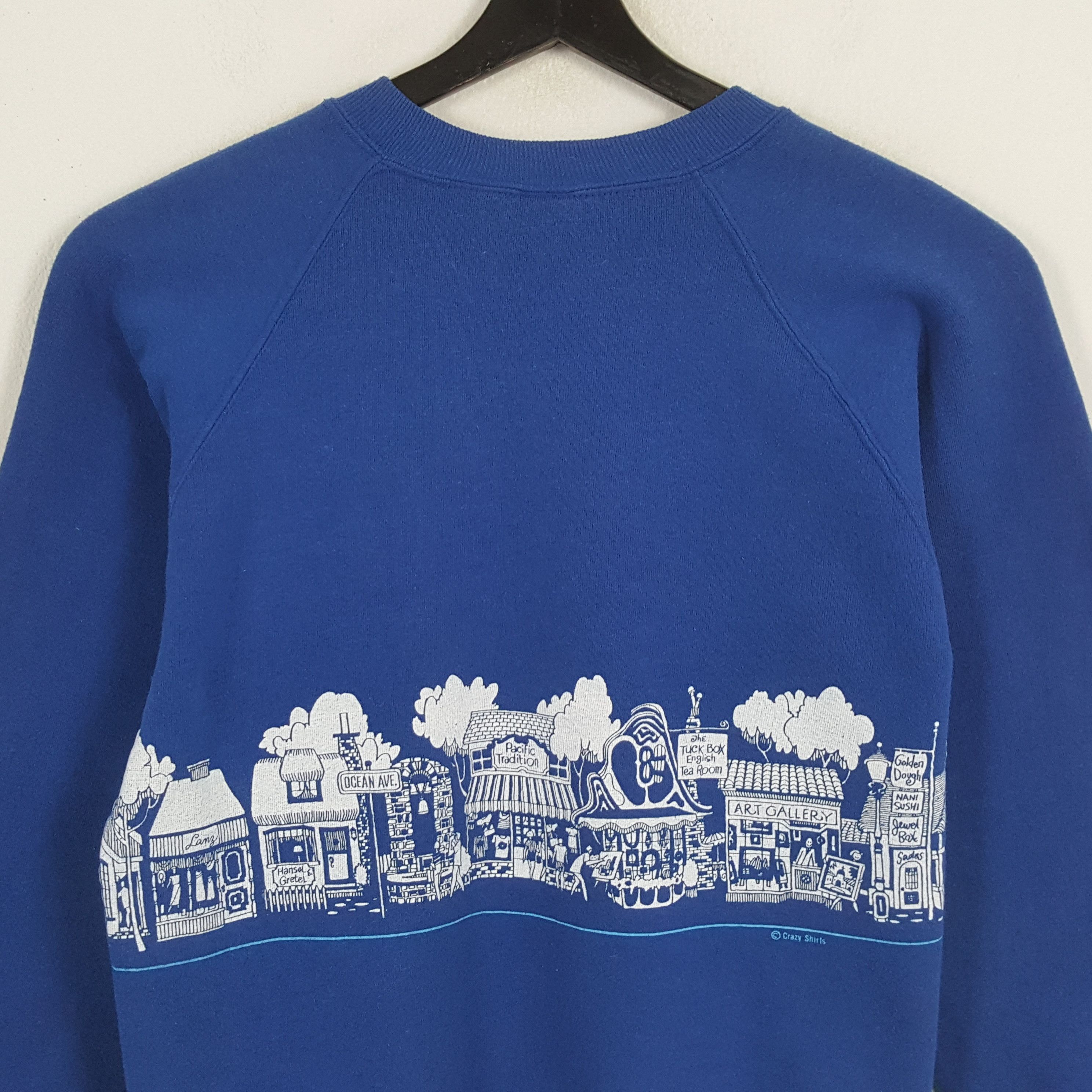 Vintage Vintage Crazy Shirt Sweatshirt CARMEL BY THE SEA Size US M / EU 48-50 / 2 - 4 Thumbnail