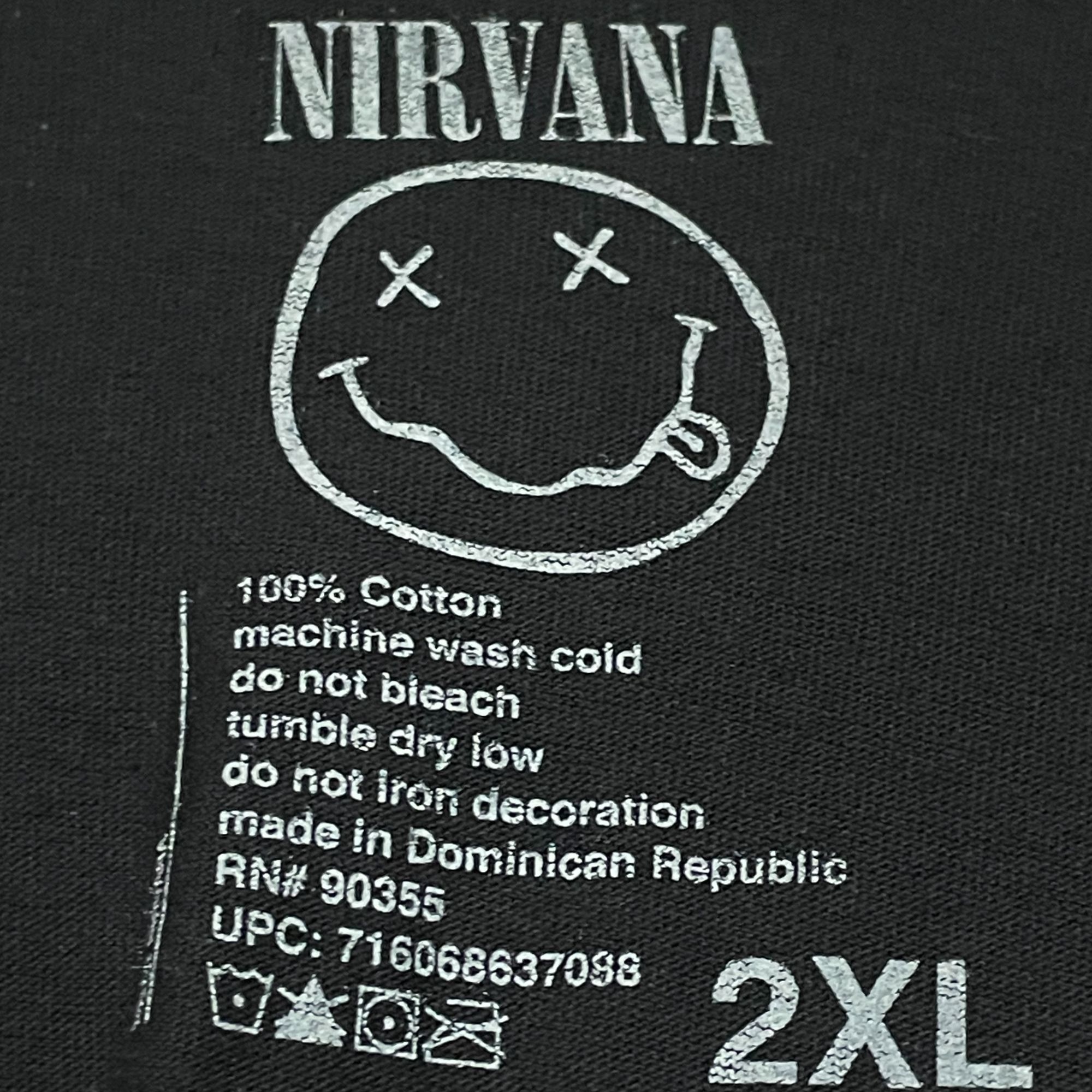 Nirvana Nirvana, Never Mind Rock Go T-shirt size 2XL Size US XXL / EU 58 / 5 - 2 Thumbnail
