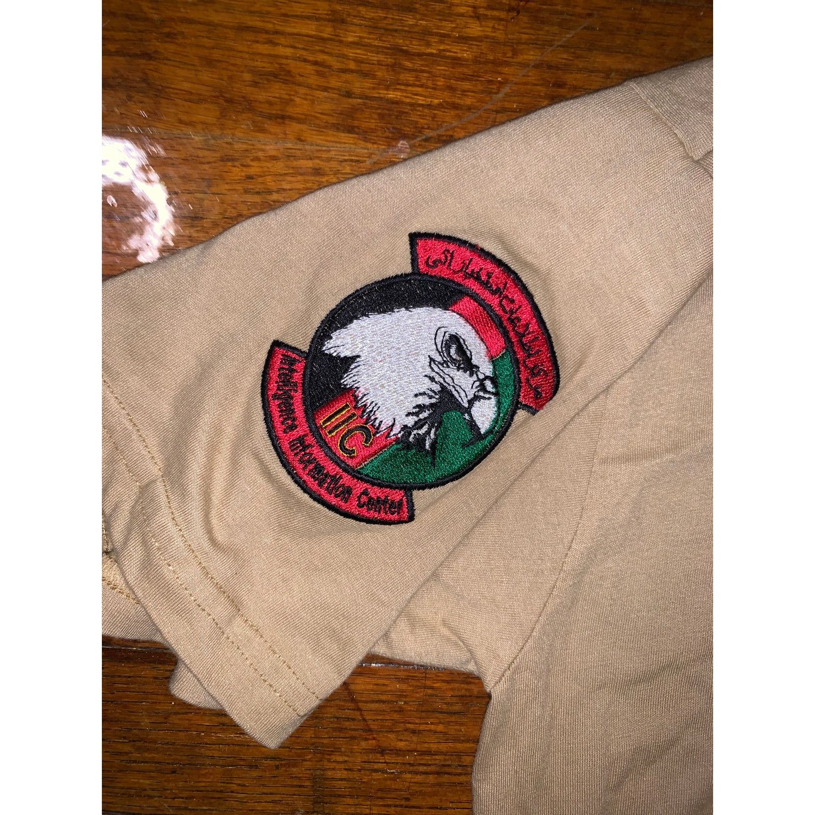 Vintage 777 Special Mission Wing T Shirt XL Tan Afghan US Military Size US XL / EU 56 / 4 - 2 Thumbnail