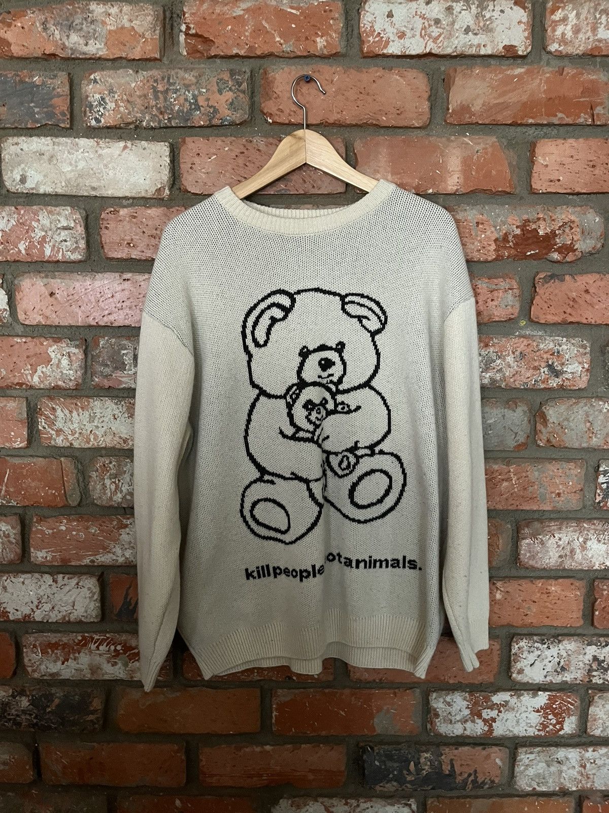 FUCT FUCT “kill people not animals” SWEATER Size US L / EU 52-54 / 3 - 1 Thumbnail