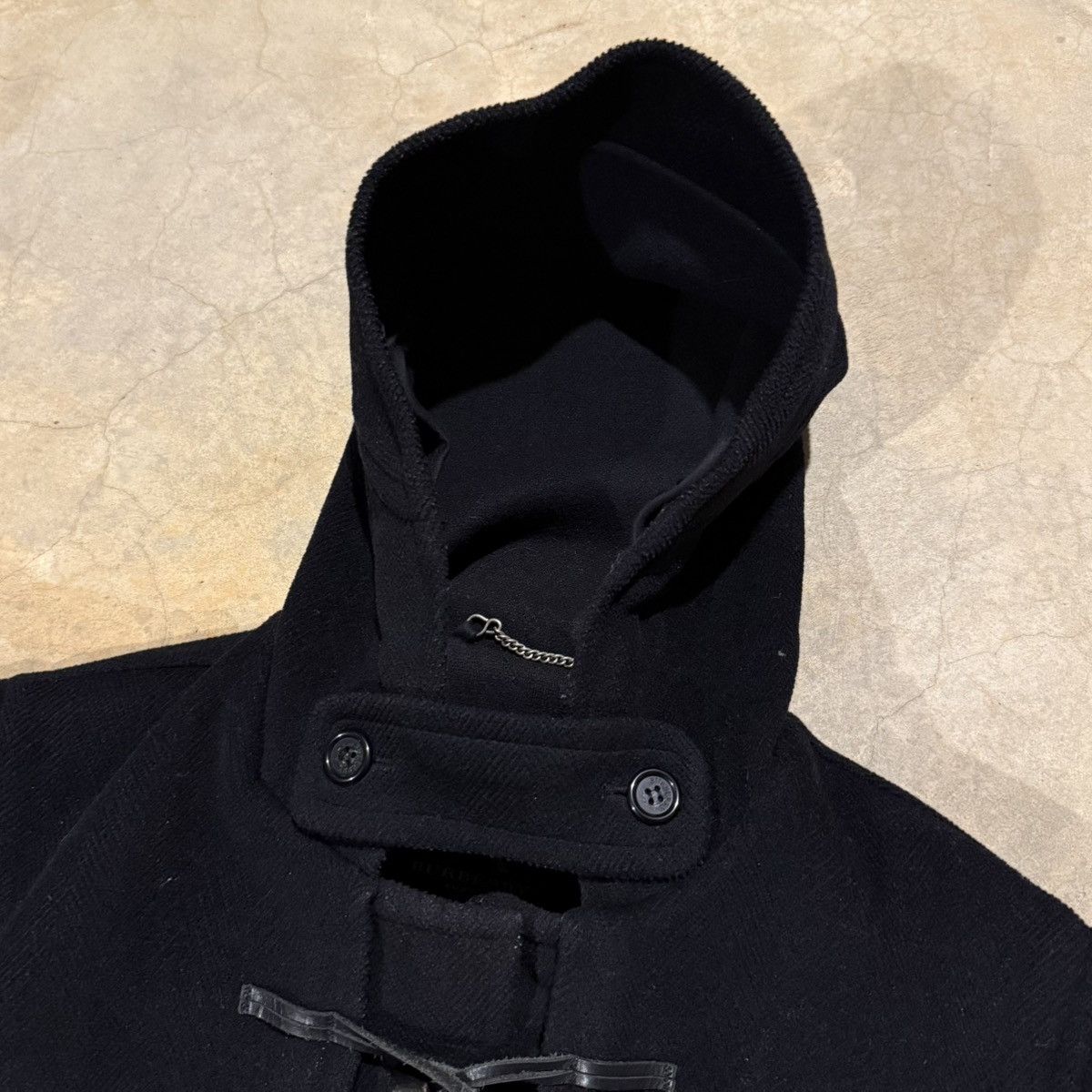 Burberry Burberry London Wool Hooded Duffle Coat Black Size US L / EU 52-54 / 3 - 7 Thumbnail