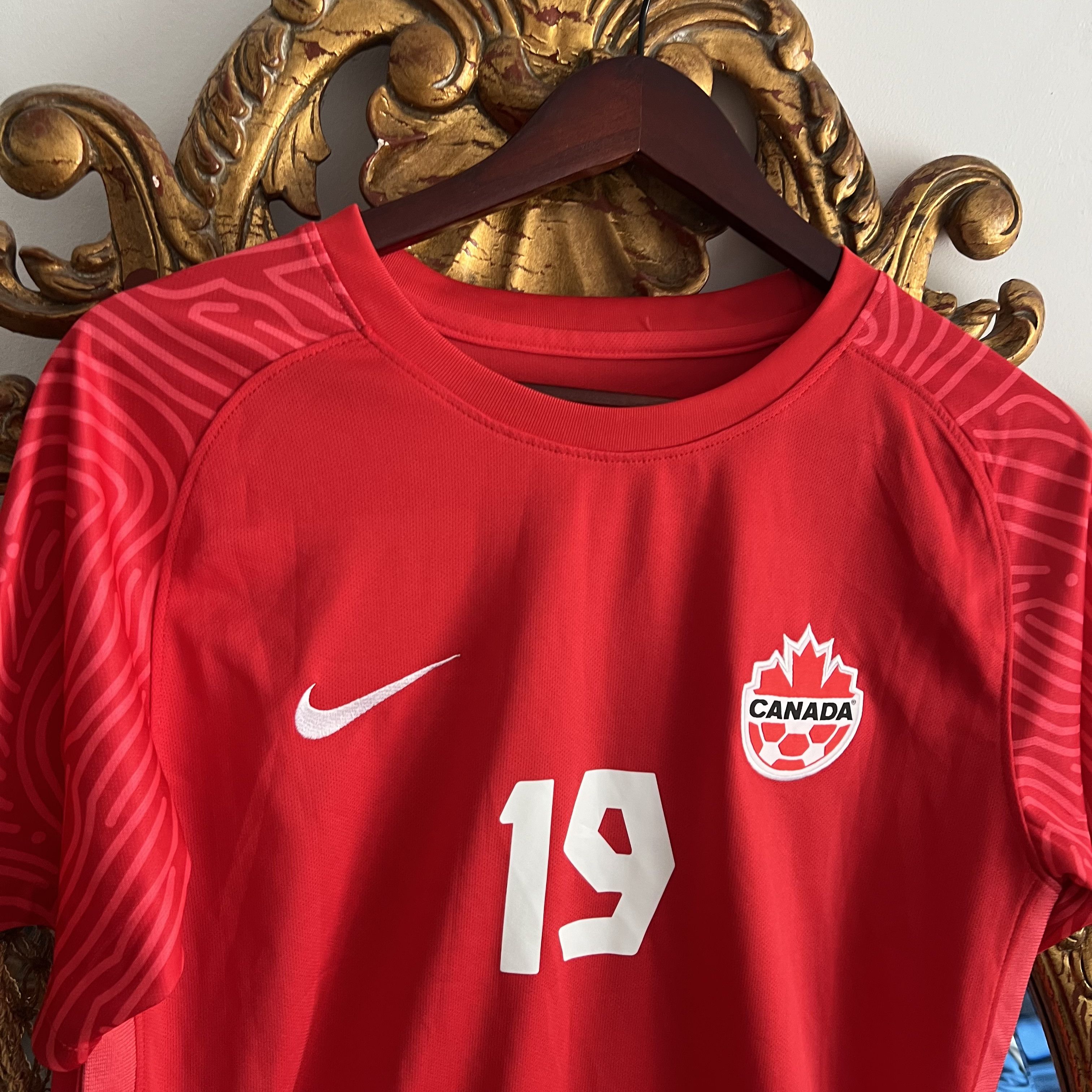 Nike Nike Davies Canada World Cup Soccer Jersey Adult Men's S Size US S / EU 44-46 / 1 - 2 Thumbnail