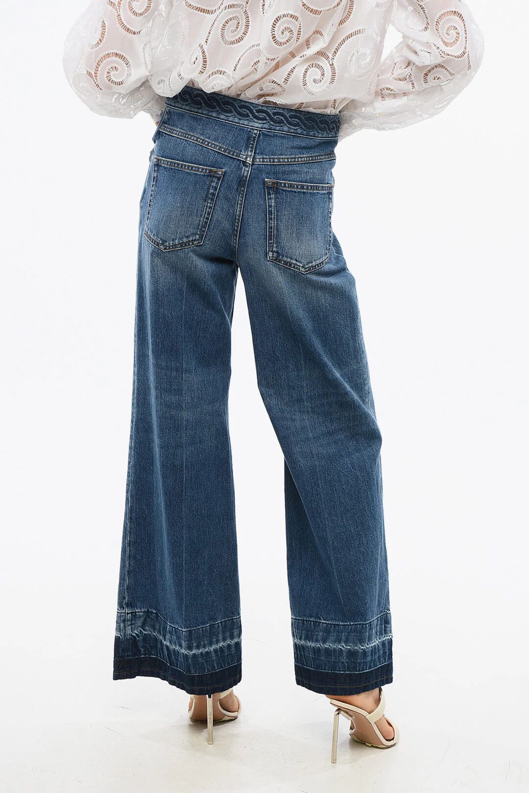Valentino og1mm0426 Regular-Fit Jeans in Blue Size 30" / US 8 / IT 44 - 2 Thumbnail