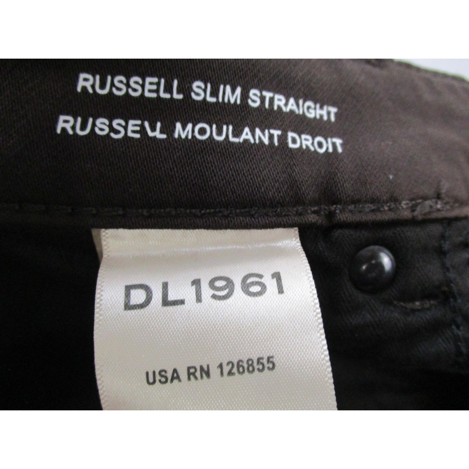 DL1961 DL1961 Jeans Men 38x34 Russell Slim Straight DL Knit Tobacco Size US 38 / EU 54 - 9 Thumbnail