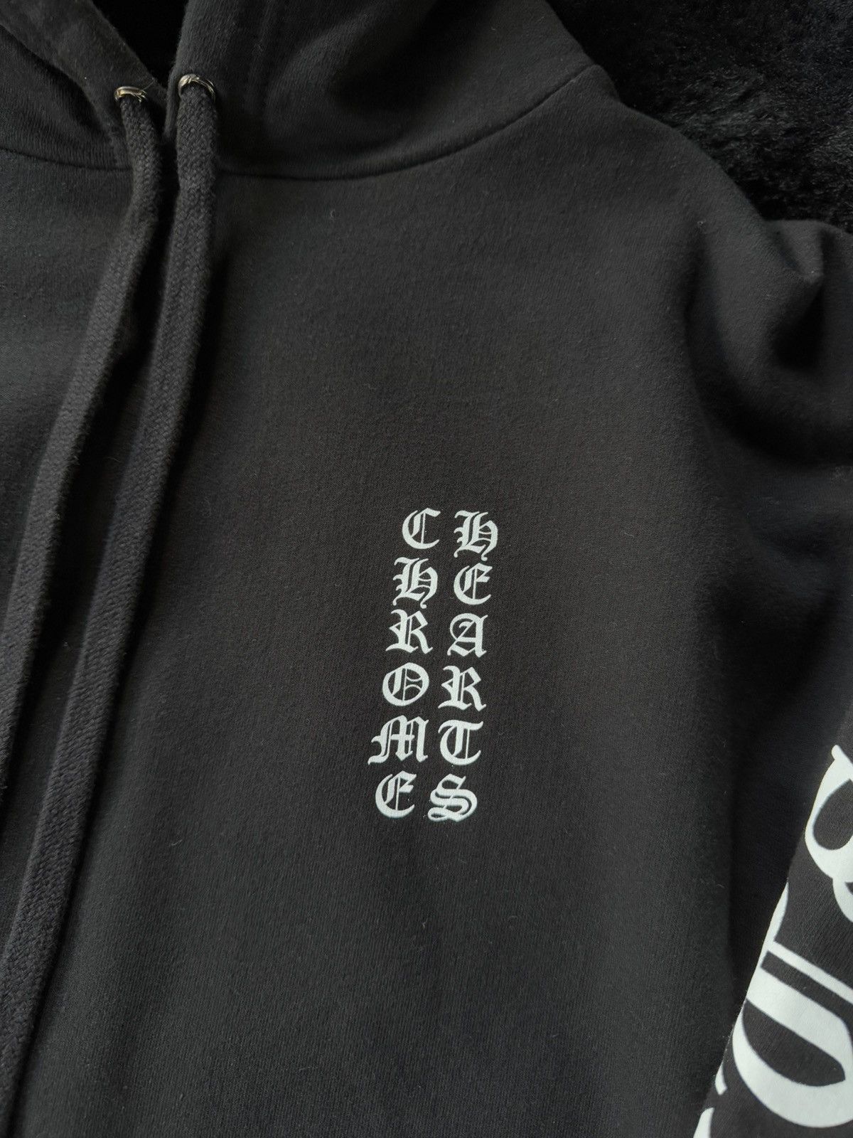 Chrome Hearts Chrome Hearts Scroll Logo Hoodie Size US XL / EU 56 / 4 - 5 Thumbnail