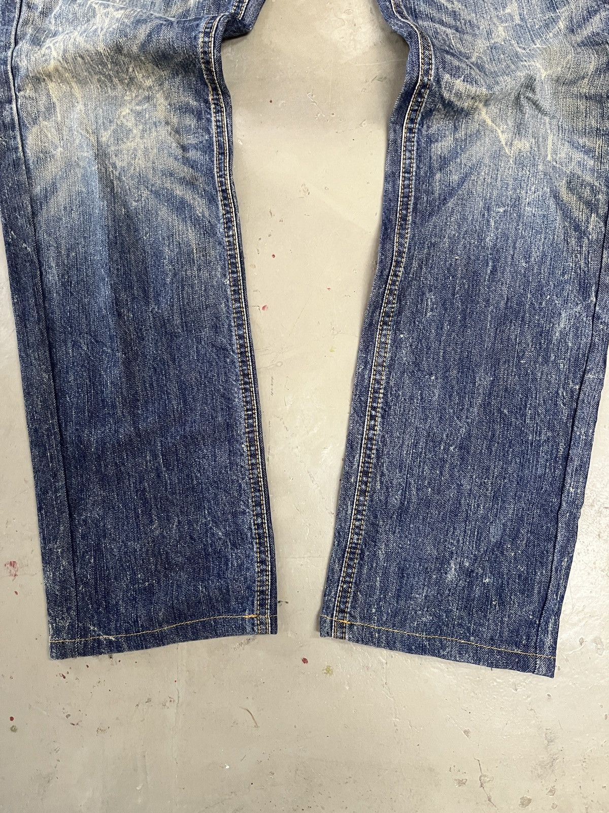 Dolce & Gabbana Dolce & Gabbana Whiskered Clawmark Washed Classic Denim Size US 30 / EU 46 - 6 Thumbnail