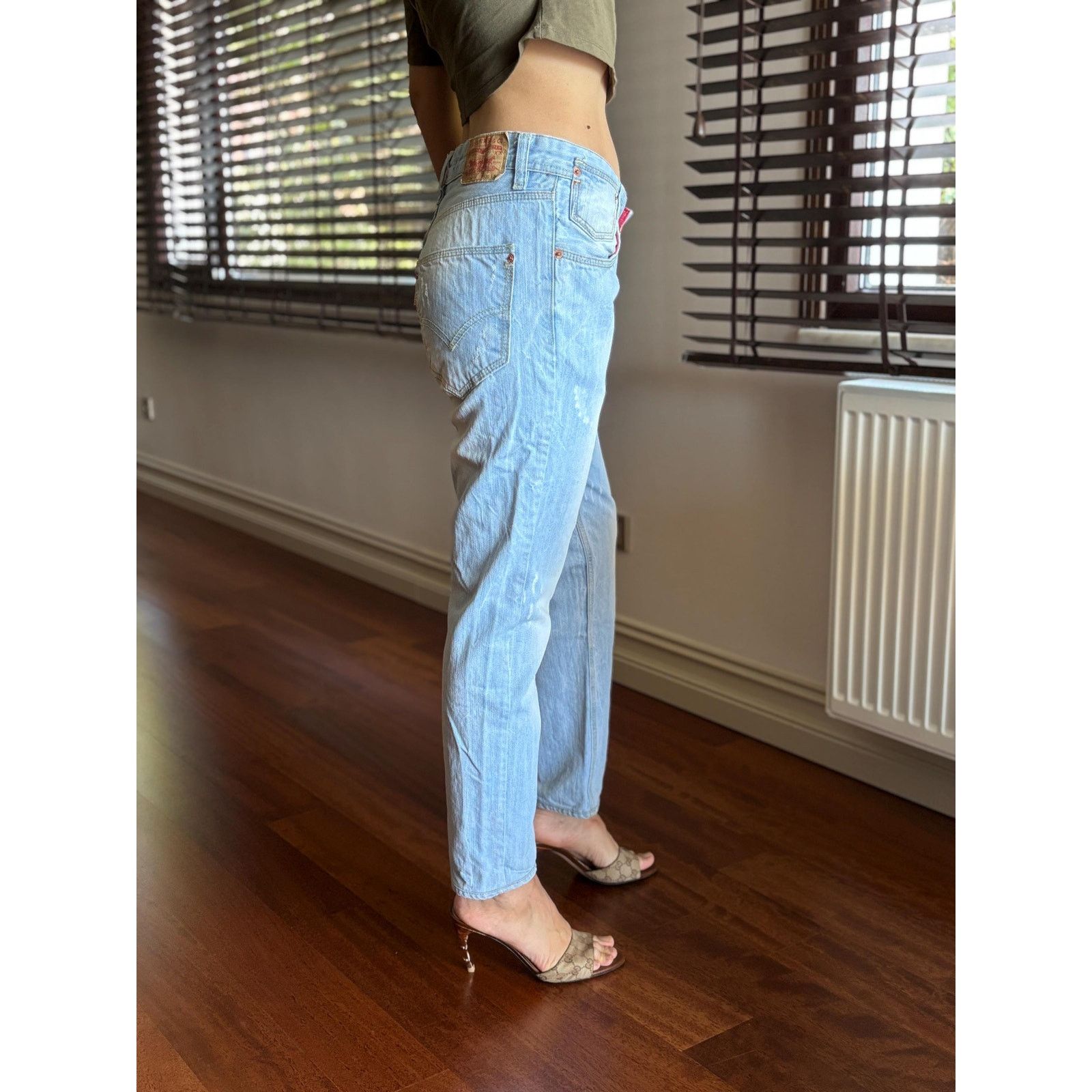 Levi's Levi's 510 W30 L34 USA 90s Light Wash Button Fly Jeans Size US 30 / EU 46 - 2 Thumbnail