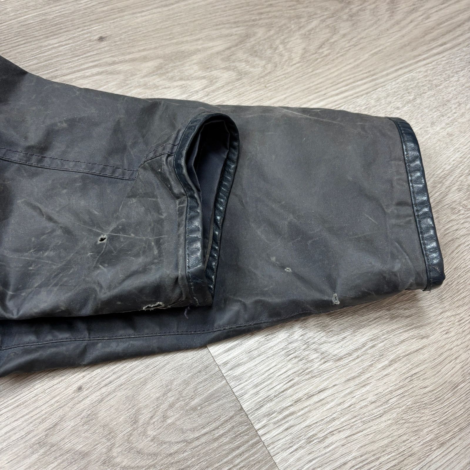 Barbour × Rare Rare Barbour Amble Riding Jacket Waxed Cotton Hooded Men's L Size US L / EU 52-54 / 3 - 10 Thumbnail