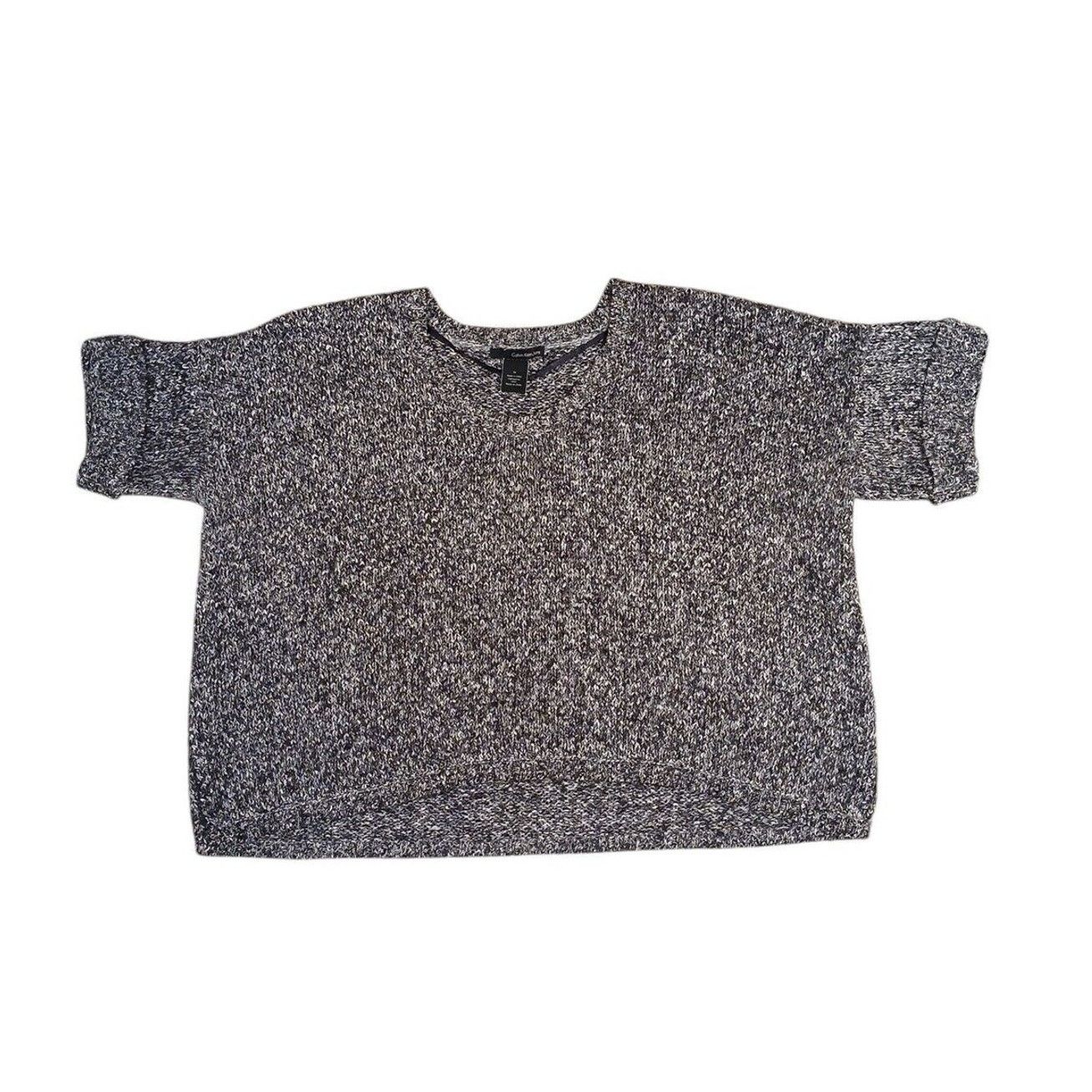 Calvin Klein Calvin Klein Sweater Women’s Size M Gray HI-LO 3/4 Sleeve Size M / US 6-8 / IT 42-44 - 7 Thumbnail