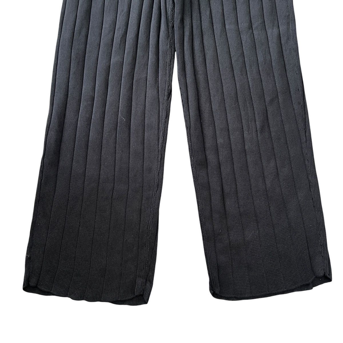 Balenciaga BALENCIAGA 2022SS Silk Ribs Knit Large Baggy Pants Size US 29 - 4 Thumbnail