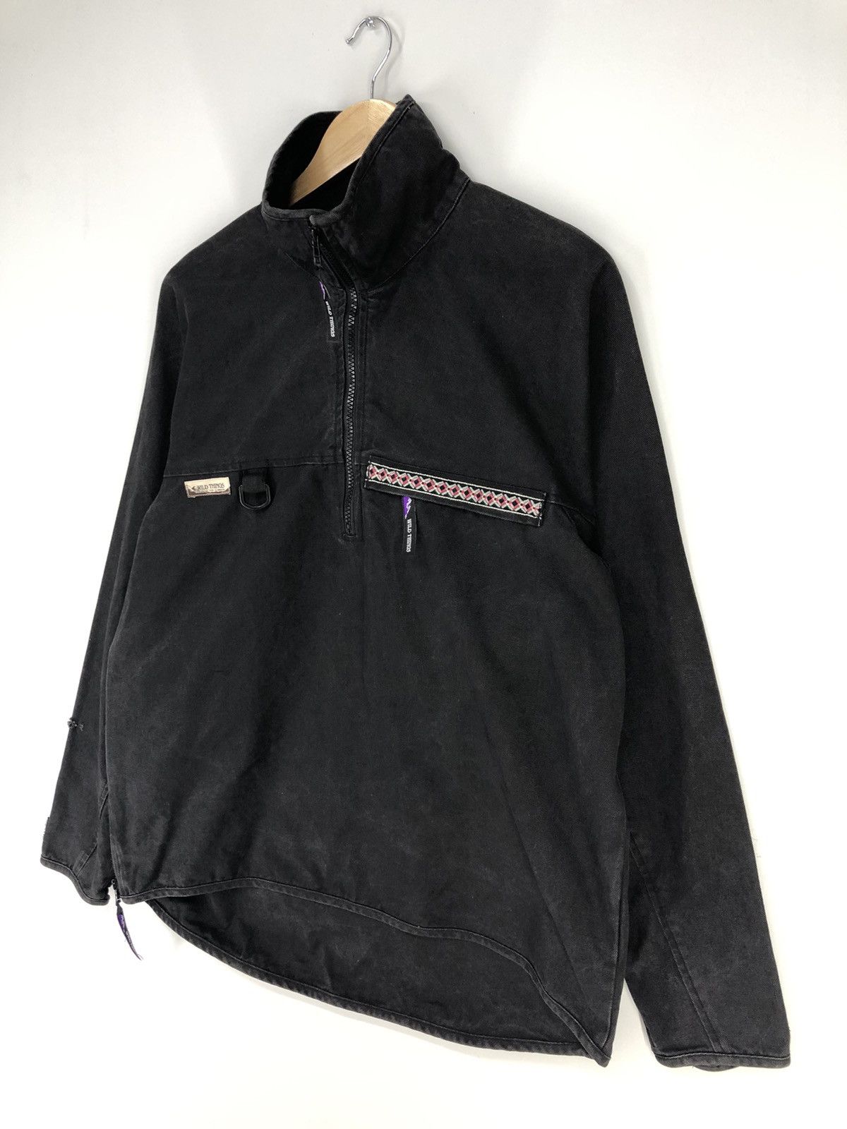 Wild Things Vintage Wild Things Equipment For Climbers Half Zip Jacket Size US M / EU 48-50 / 2 - 3 Thumbnail