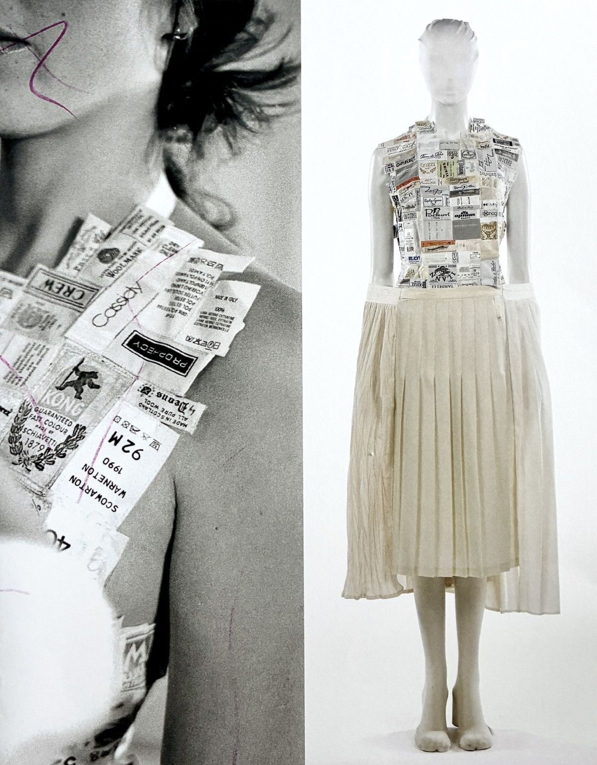 Maison Margiela Maison Margiela Archive Fashion photo framed 9x12 Size ONE SIZE - 2 Thumbnail