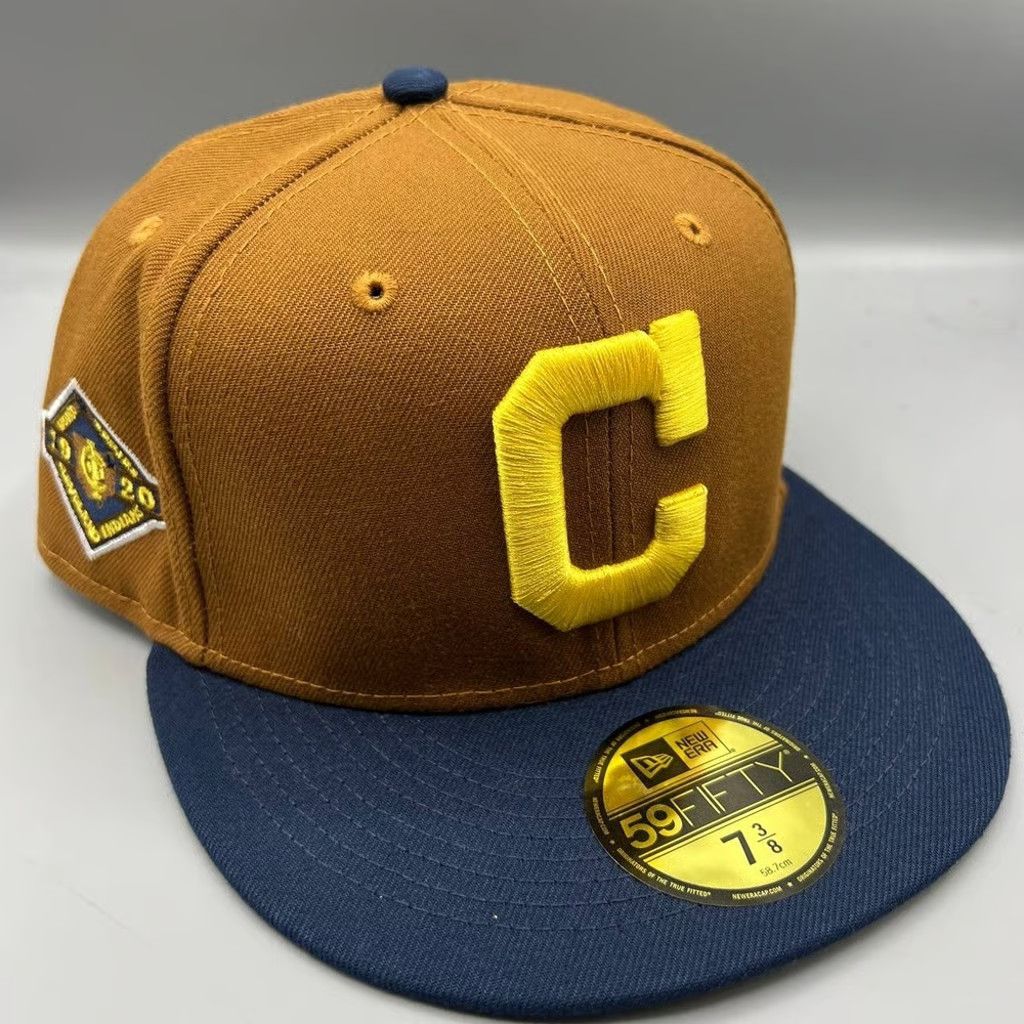 New Era Cleveland Indians, 59Fifty, Fitted 7 3/8, 