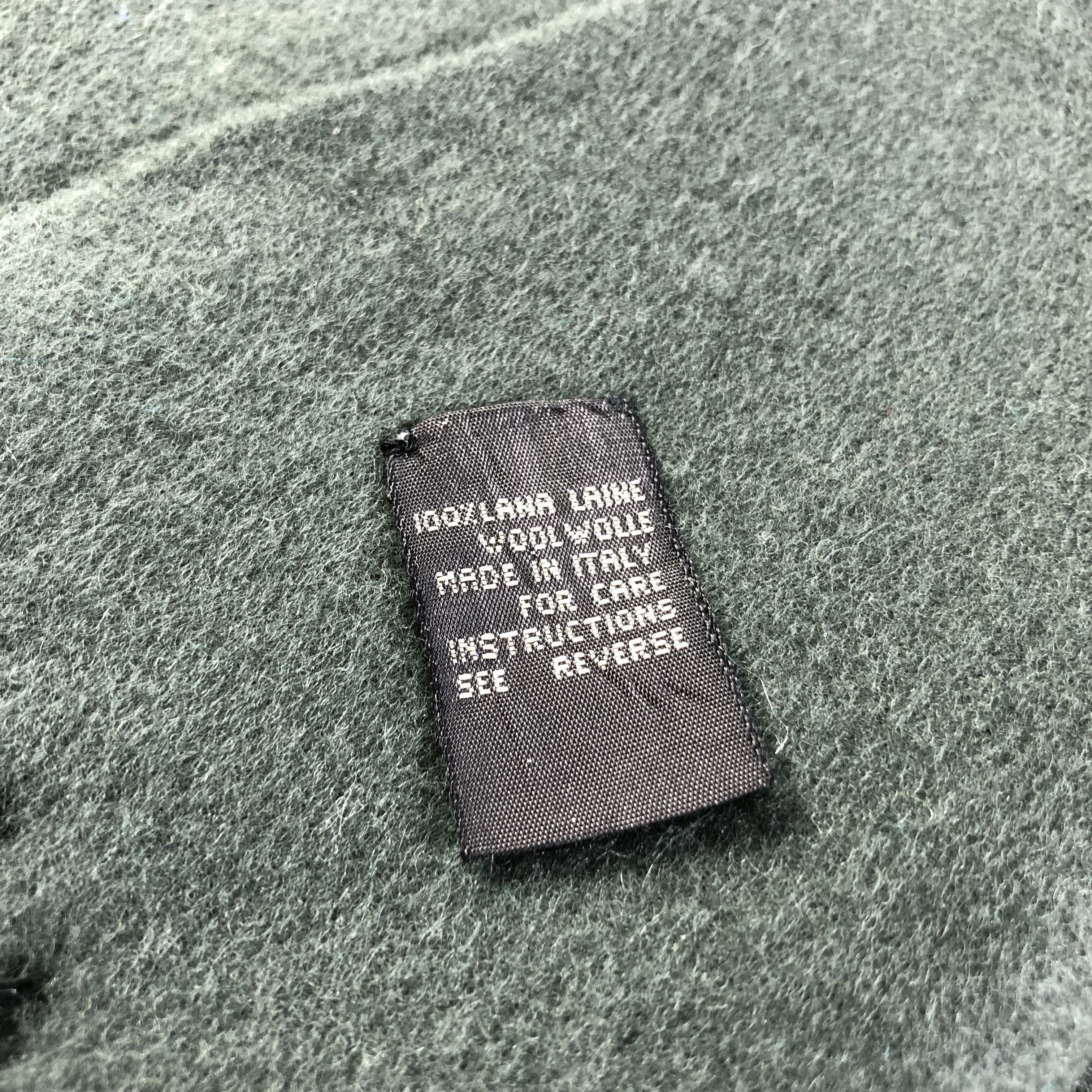 Ermenegildo Zegna Ermenegildo Zegna Plain Wool Scarf Muffler V1743 Size ONE SIZE - 5 Thumbnail