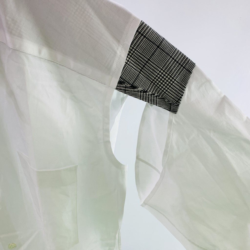 Comme des Garcons Homme Shirt Sleeve Design Button White Size US M / EU 48-50 / 2 - 6 Thumbnail