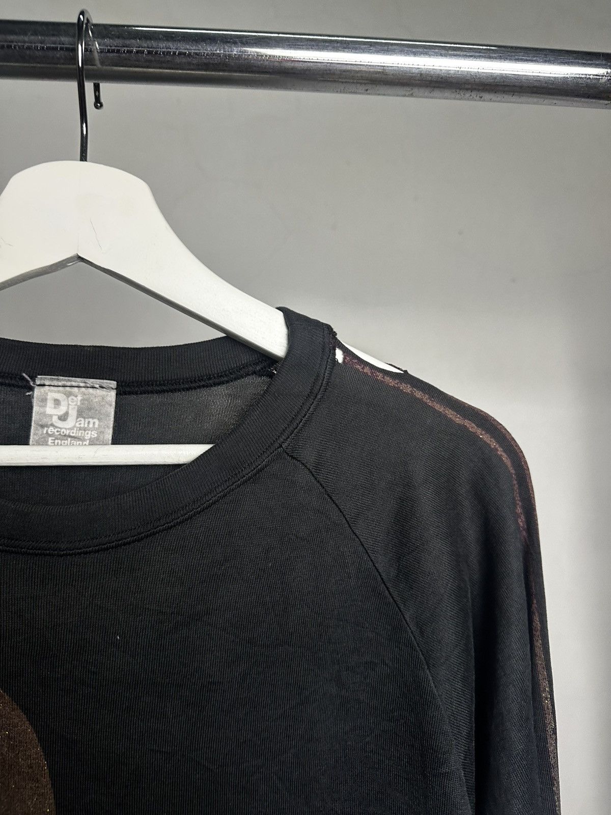 Vintage THRASHED 90’s DefJam Records Europe Longsleeve Tshirt Size US L / EU 52-54 / 3 - 8 Thumbnail