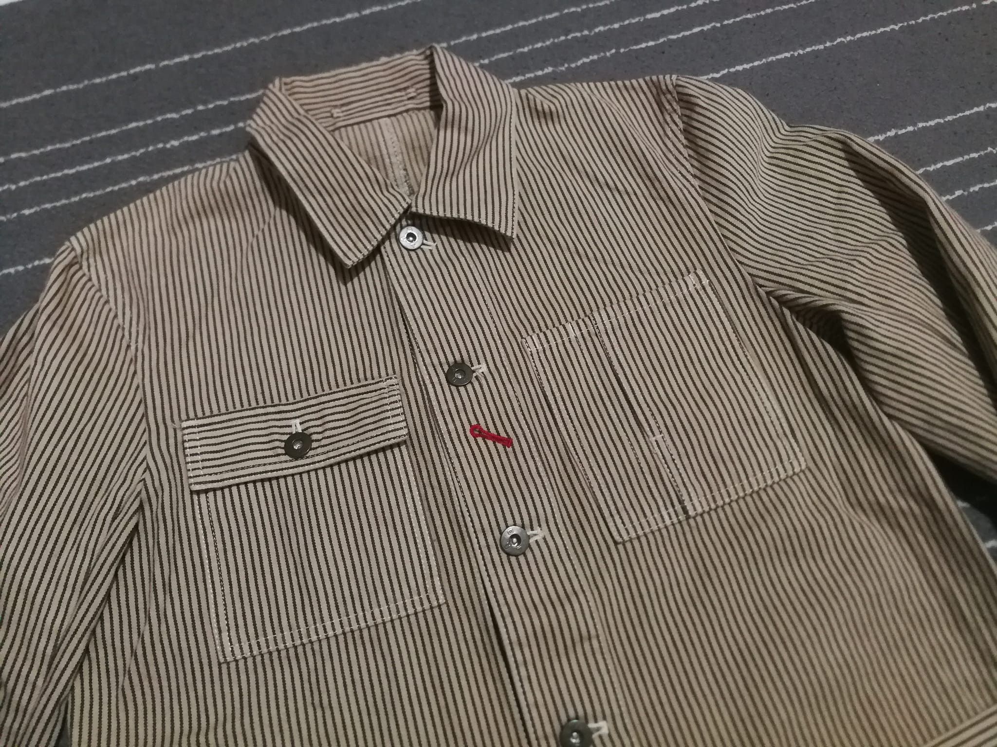 Boycott RARE BOYCOTT hickory workwear jacket S Size US S / EU 44-46 / 1 - 3 Thumbnail