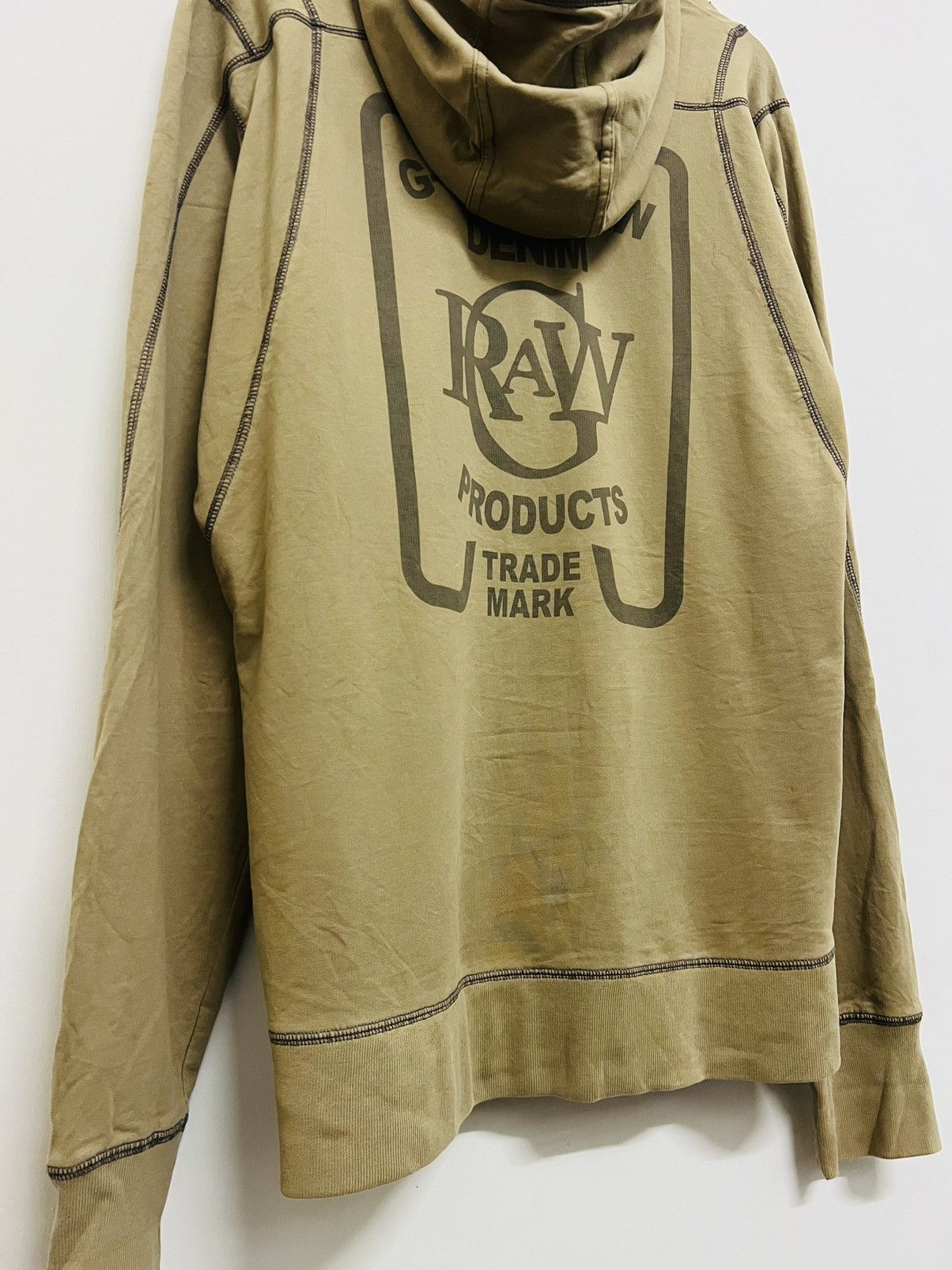 G-Star × Japanese Brand G-Star Raw Military Zipper Hoodie Size US L / EU 52-54 / 3 - 13 Thumbnail