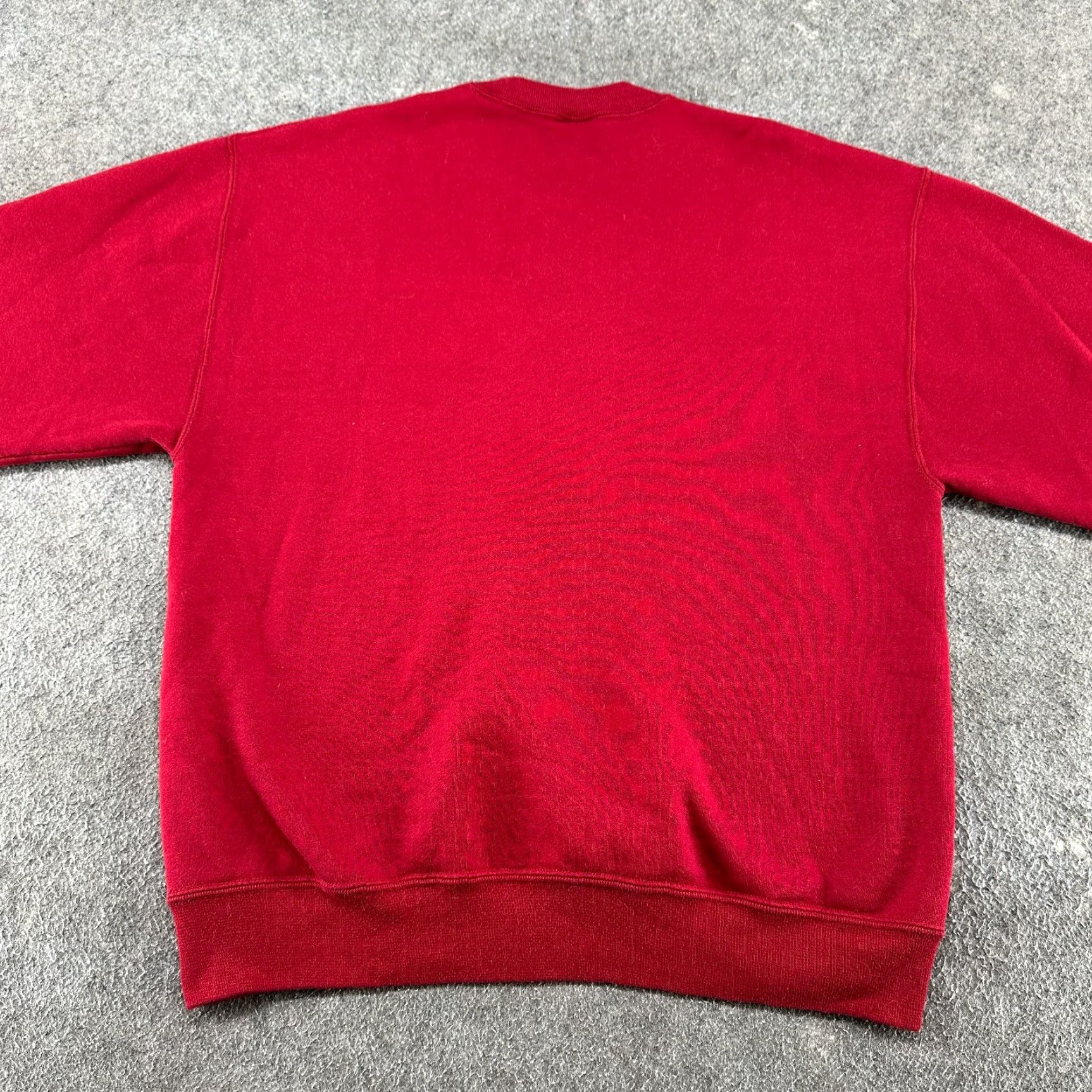 Russell Athletic VINTAGE Russell Sweatshirt Mens L Red Pullover 1/2 Zip Cotton 90s Seattle Reign Sweatshirt Size US L / EU 52-54 / 3 - 6 Thumbnail