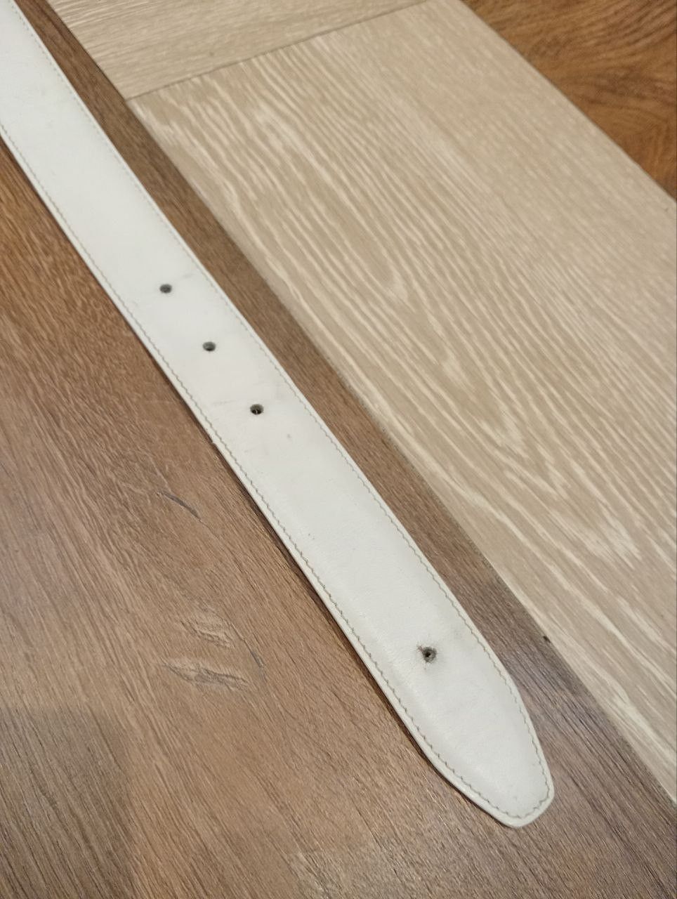 Gucci LUXURY GUCCI WHITE LEATHER BELT Size ONE SIZE - 10 Thumbnail