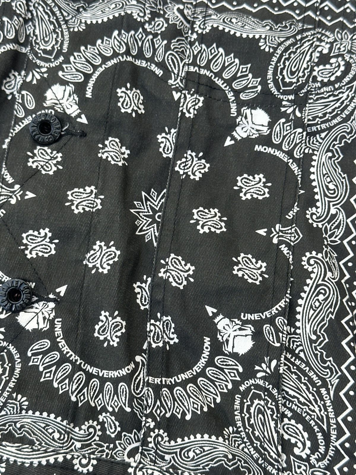 Japanese Brand × RMC Jeans × Red Monkey RMC Bandana longsleeve Size US M / EU 48-50 / 2 - 3 Thumbnail