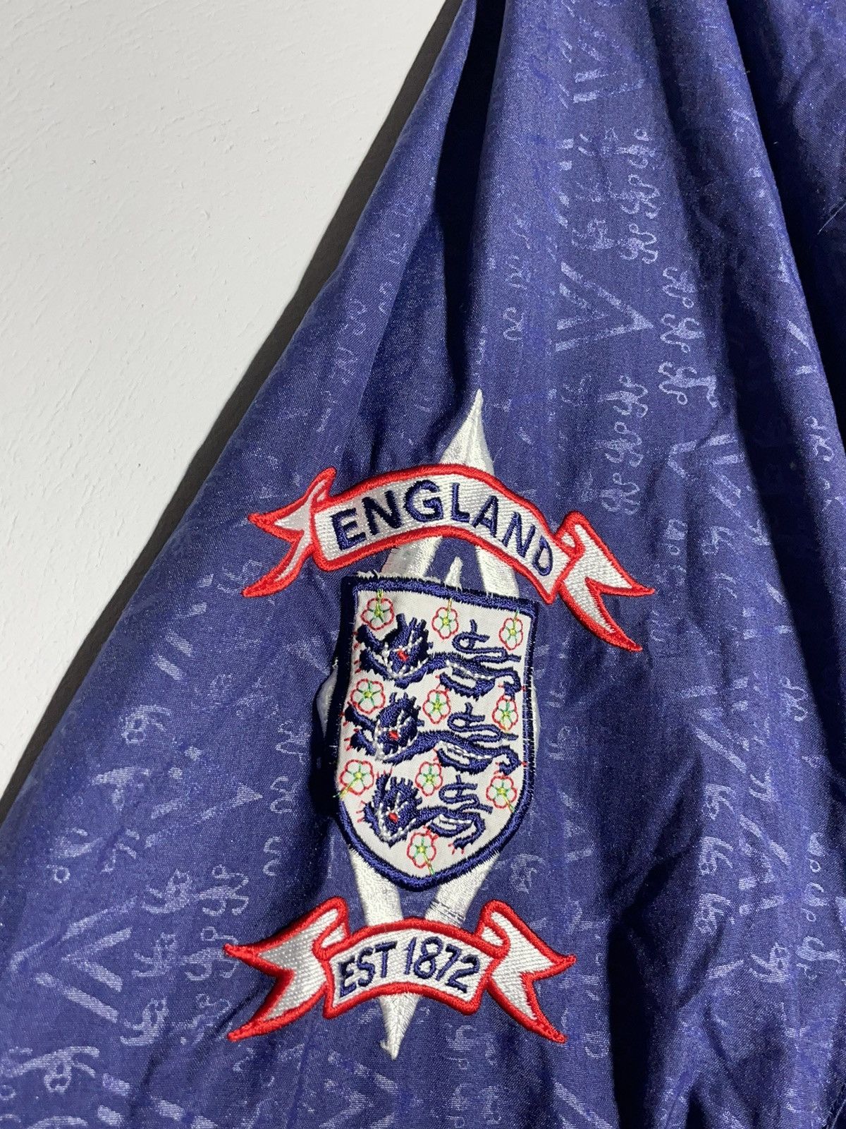 Umbro × Vintage England 1992 Umbro Vintage Y2k Streetwear Tracksuit Jacket Size US L / EU 52-54 / 3 - 7 Thumbnail