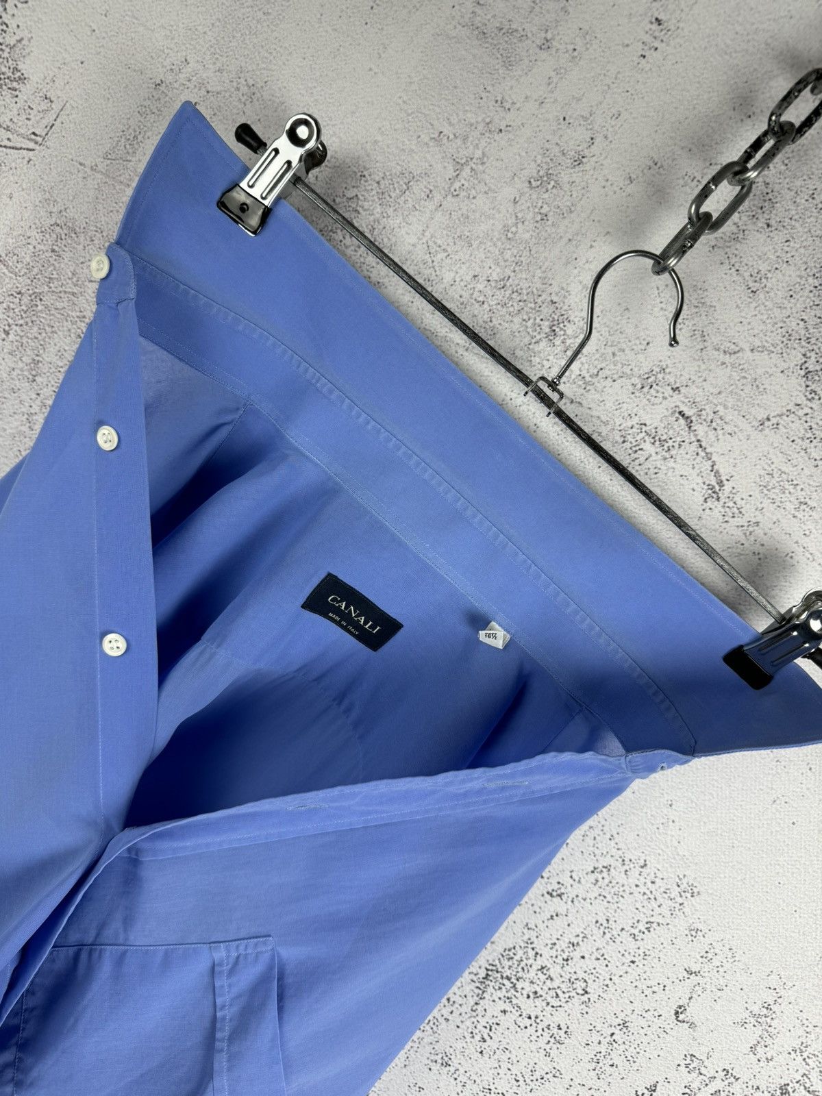 Canali × Designer Canali shirt Long sleeve luxury vintage size L Size US L / EU 52-54 / 3 - 22 Thumbnail