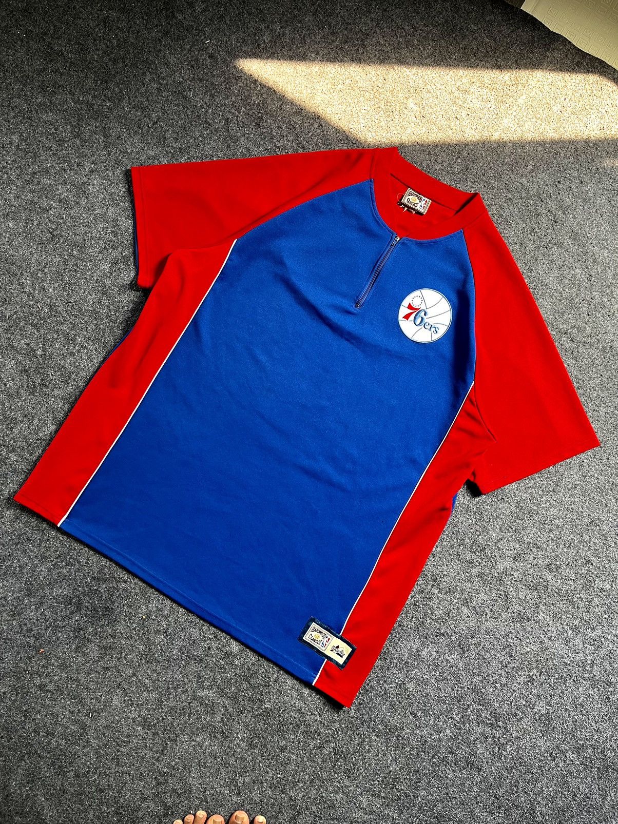 NBA × Vintage VINTAGE JERSEY NBA HARDWOOD CLASSIC MAJESTIC SIXERS 76ers Size US XXL / EU 58 / 5 - 2 Thumbnail