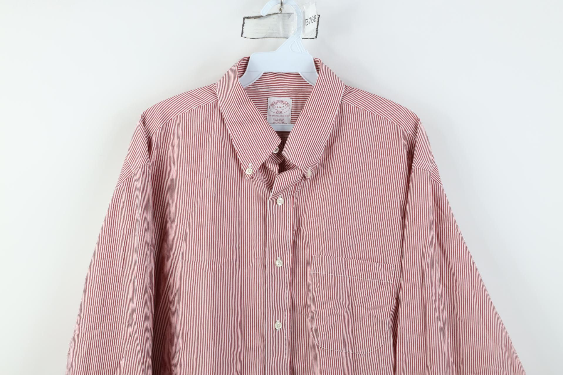 Brooks Brothers Vintage Brooks Brothers Cotton Button Down Shirt OCBD Size US L / EU 52-54 / 3 - 2 Thumbnail