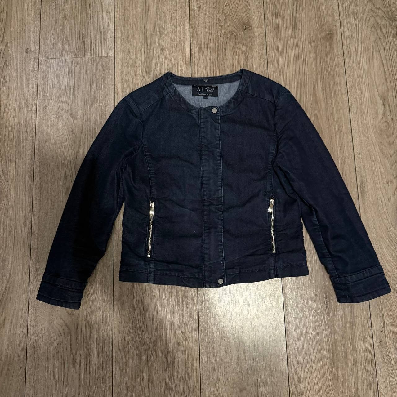 Armani armani jeans womens jacket Size 46 Size L / US 10 / IT 46 - 1 Thumbnail