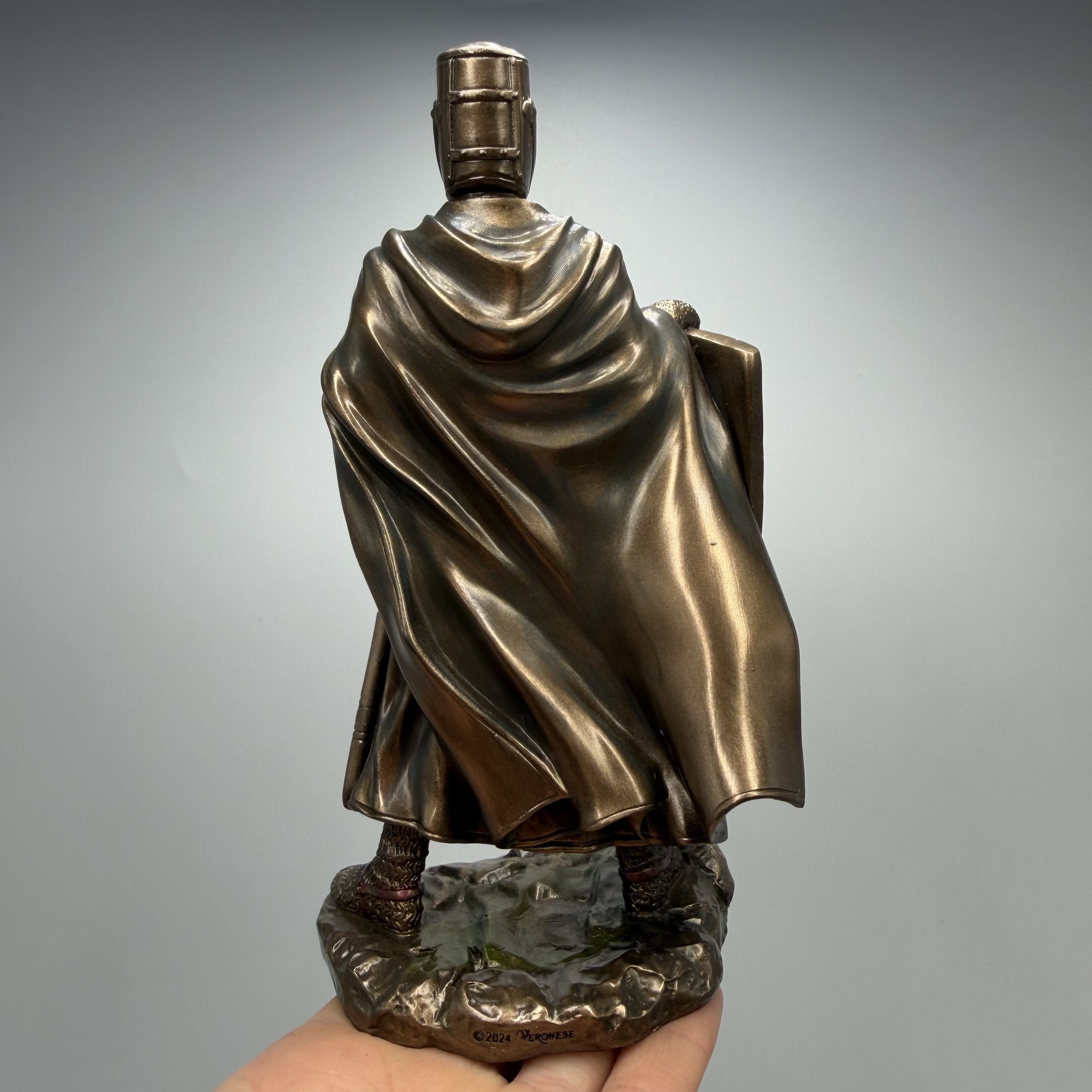 Other Crusader Knight Statue Bronze Finish Templar Figurine Size ONE SIZE - 2 Thumbnail
