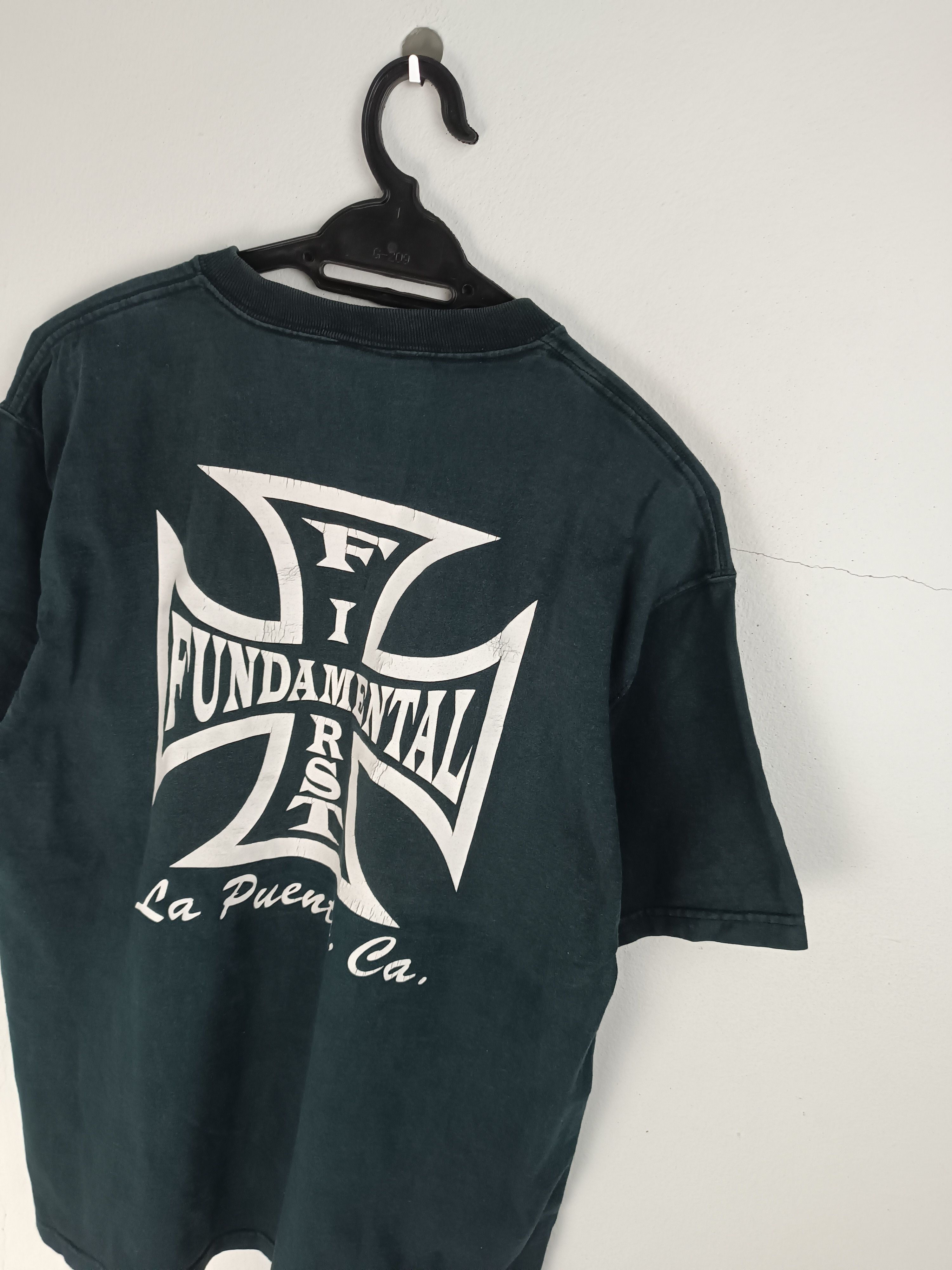 Vintage VINTAGE '05 FIRST FUNDAMENTAL Y2K LA PUERTA TEE wesr coast Size US M / EU 48-50 / 2 - 7 Thumbnail