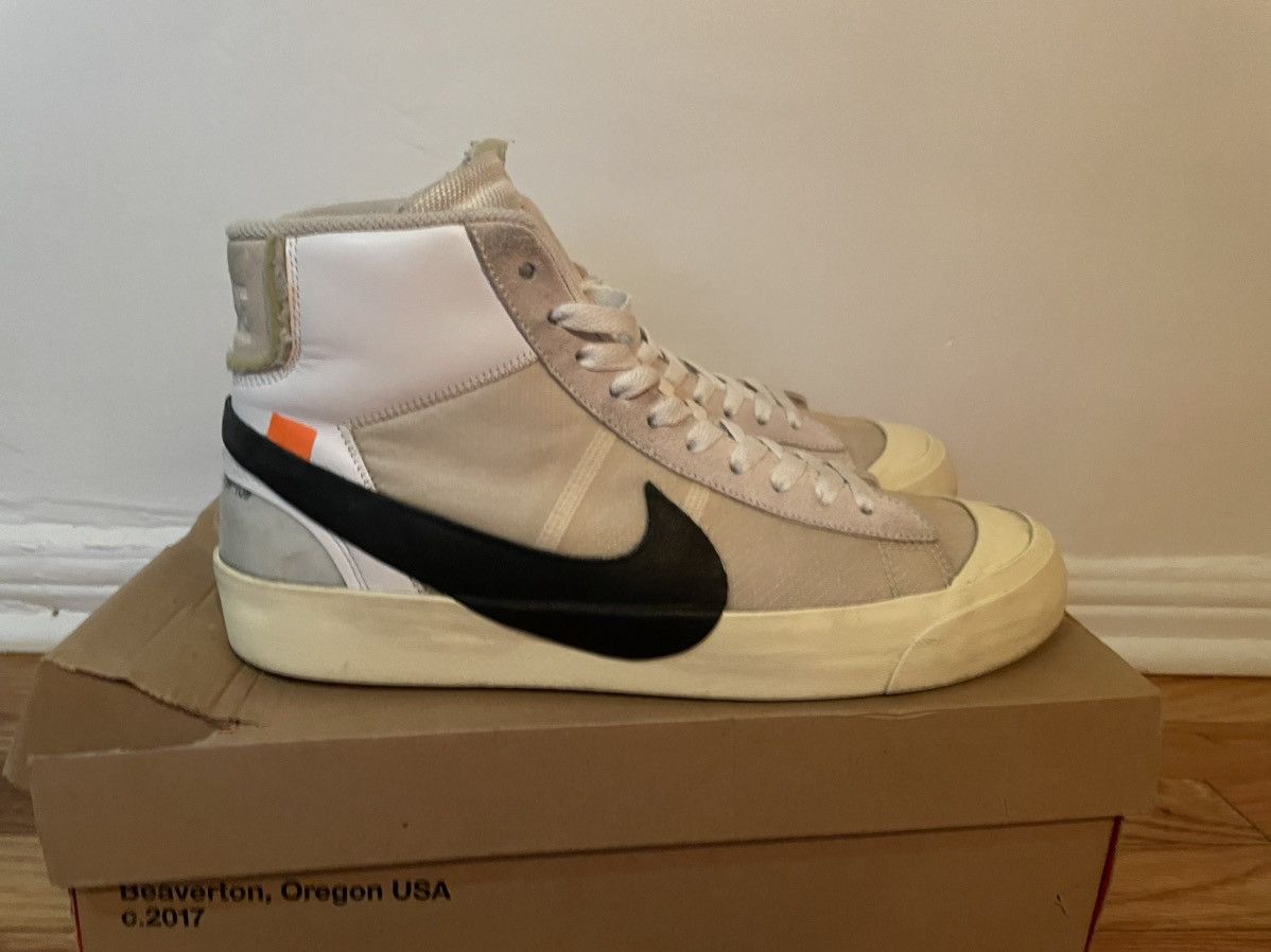 Nike × Off-White Off White x Blazer Mid “The Ten” Size US 10 / EU 43 - 3 Thumbnail
