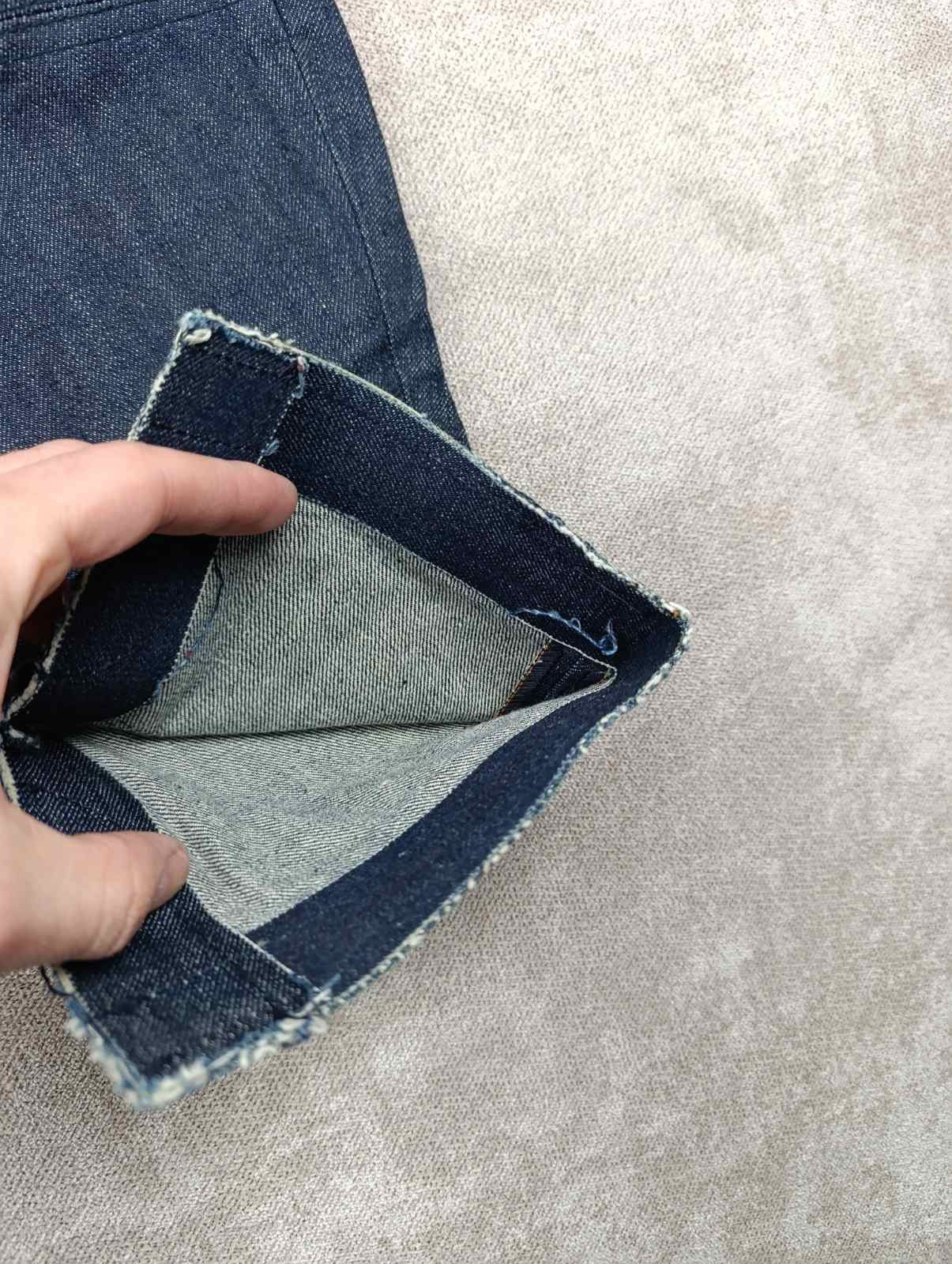DENHAM DENHAM UNIVERSE DROP CROTCH FIT DENIM CUSTOM JEANS JAPANESE Size US 28 / EU 44 - 5 Thumbnail