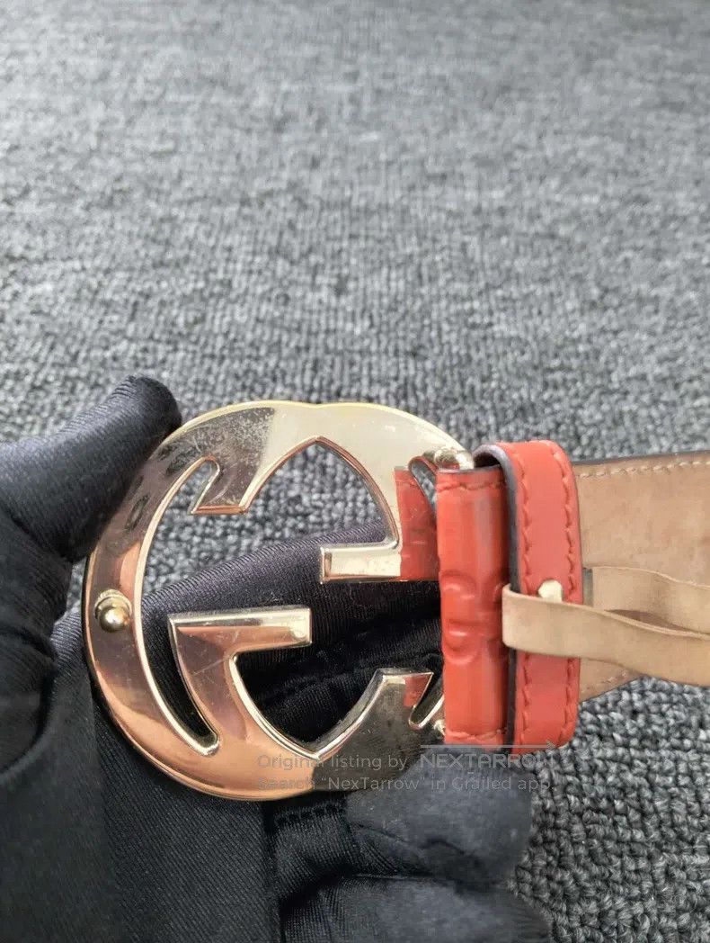 Gucci Gucci Leather belt Size ONE SIZE - 4 Thumbnail