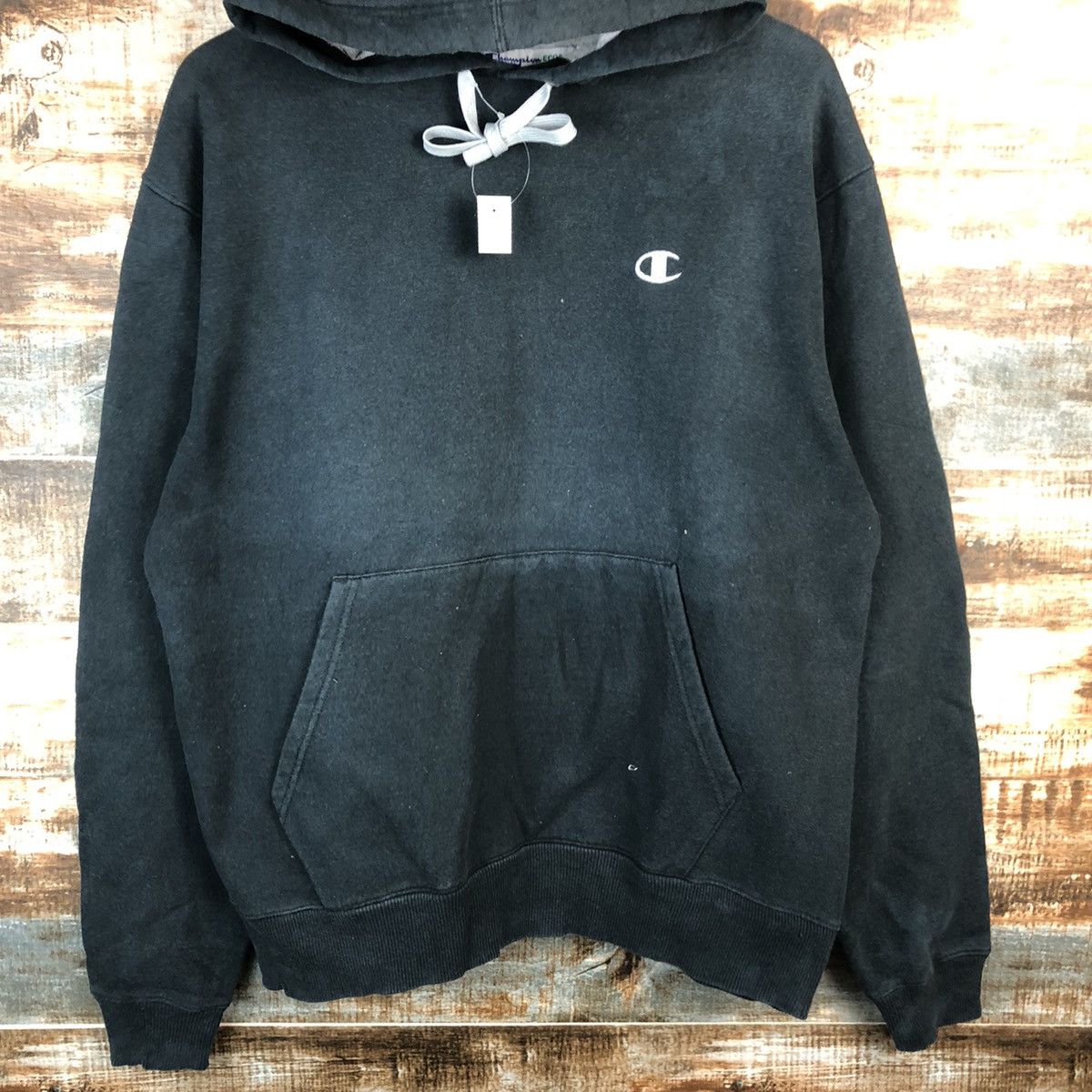 Champion Champion vintage Black Hoodie #A1513 Size US M / EU 48-50 / 2 - 6 Thumbnail