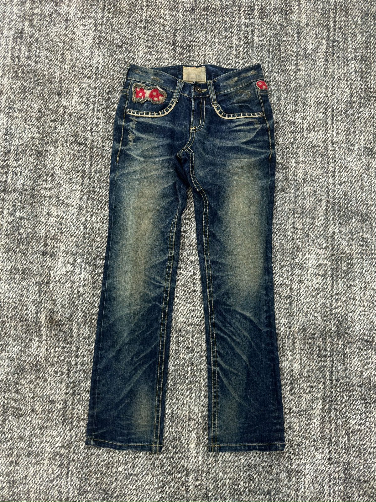 If Six Was Nine × Japanese Brand Yoshitomo Nara x Lolita Rare Jeans Size US 30 / EU 46 - 1 Thumbnail