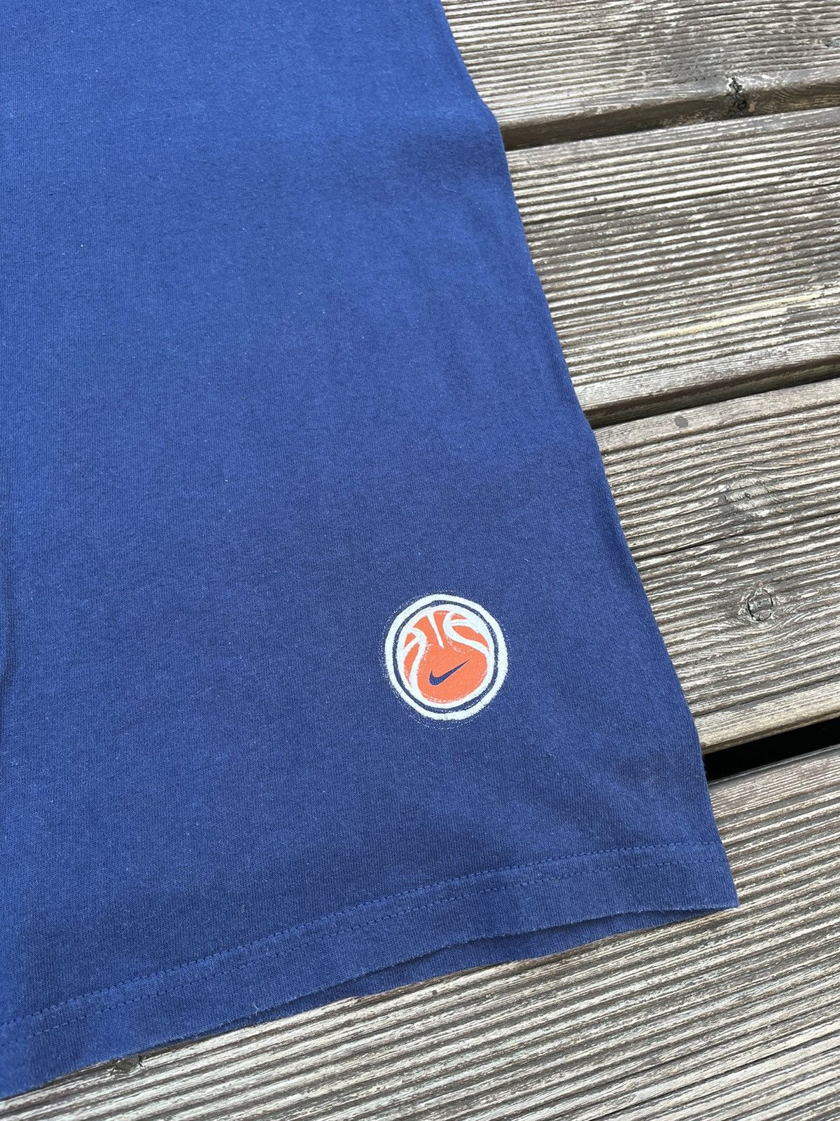 NBA × Nike × Vintage Vintage 90s Nike Basketball Player Cotton USA T-shirt xxl Size US XXL / EU 58 / 5 - 4 Thumbnail