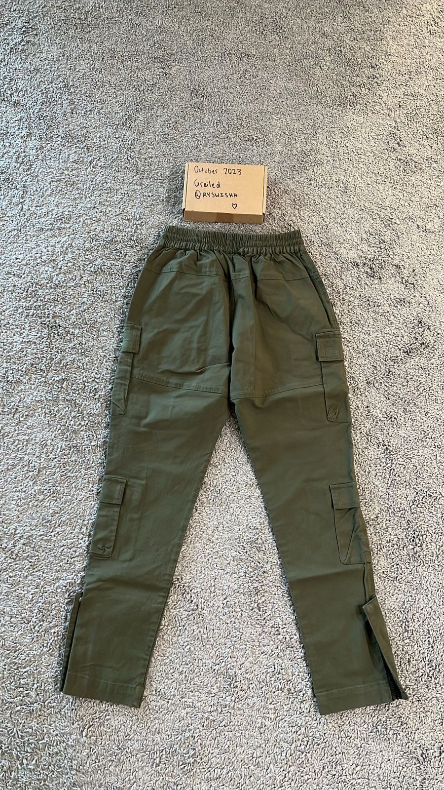 Richie Le Collection Richie Le Cargo Pants Size US 30 / EU 46 - 5 Thumbnail