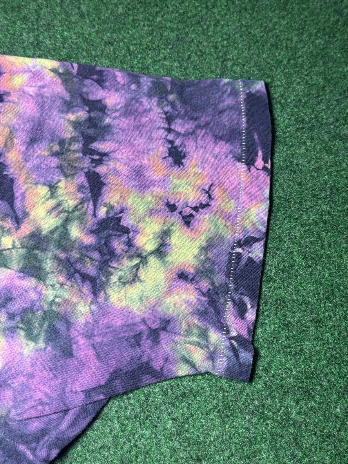 Band Tees Vintage 90s Megadeath INSANE Upcycled Tie Dye Band T Shirt Size US L / EU 52-54 / 3 - 4 Thumbnail