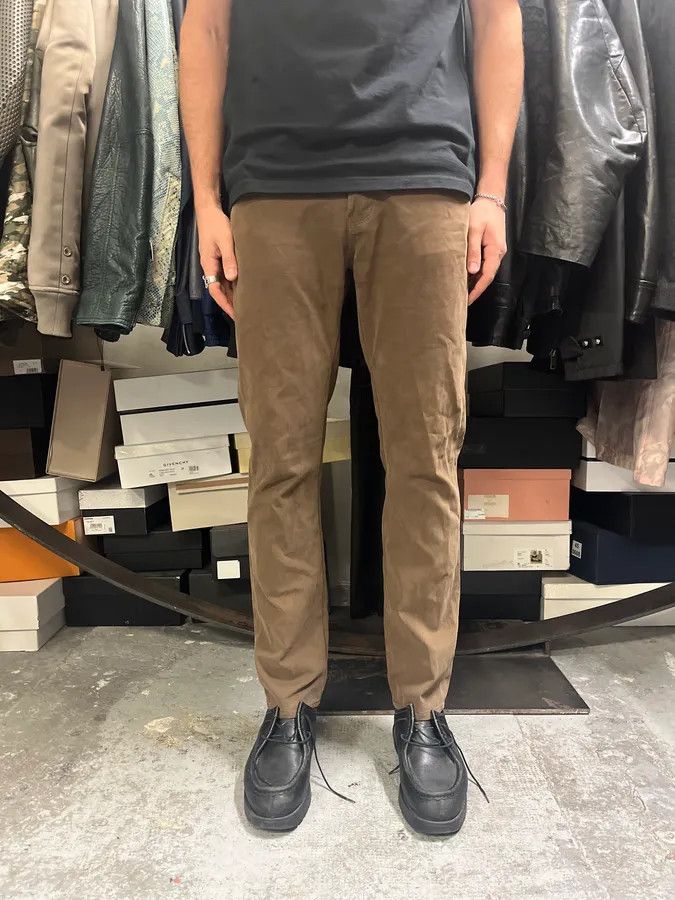 Gucci AW2009 Gucci Brown Minimalist Pants Size US 30 / EU 46 - 2 Thumbnail