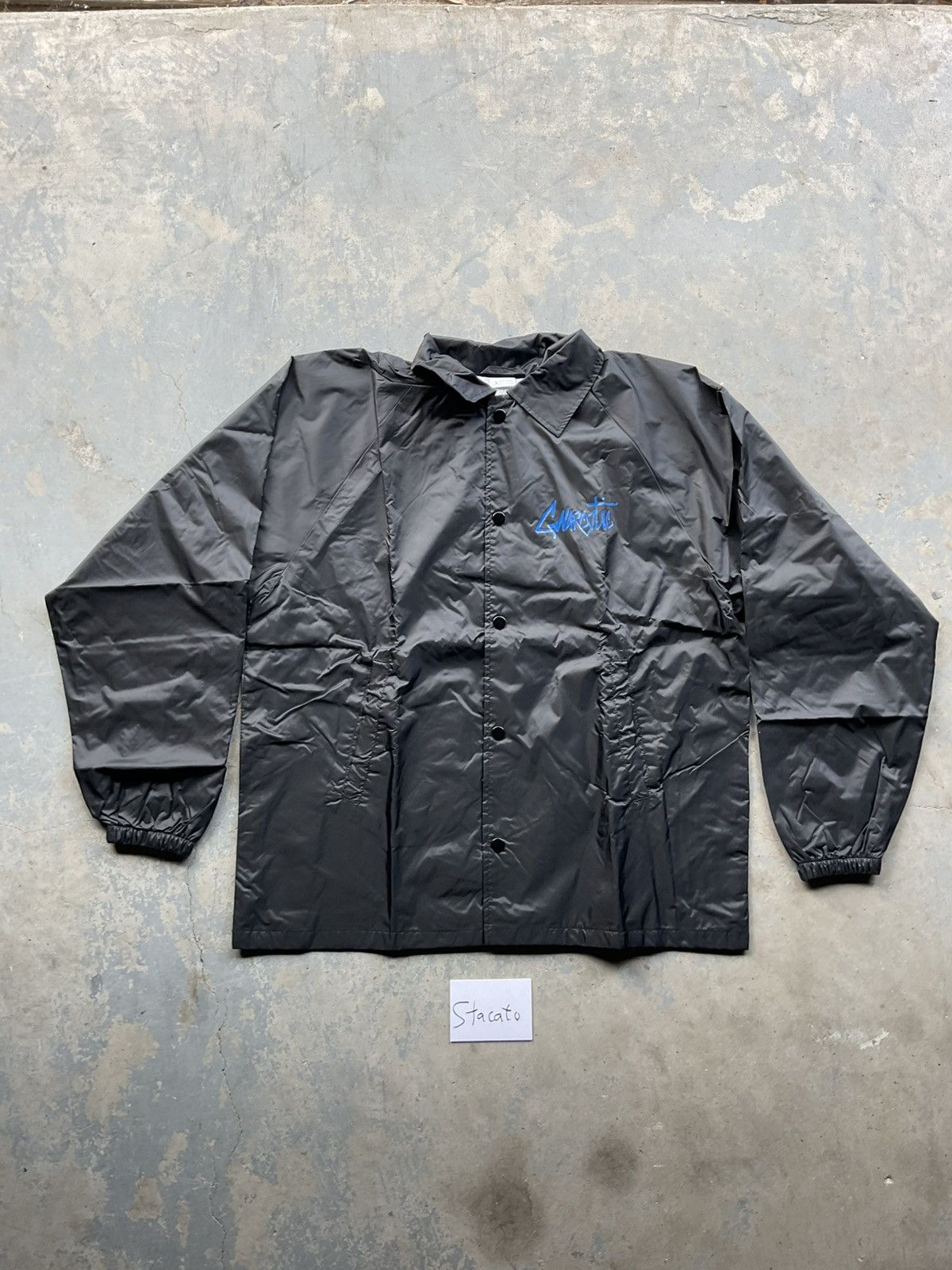 Gnarcotic Gnarcotic Lil Gnar Windbreaker Black/Blue Size US M / EU 48-50 / 2 - 2 Thumbnail