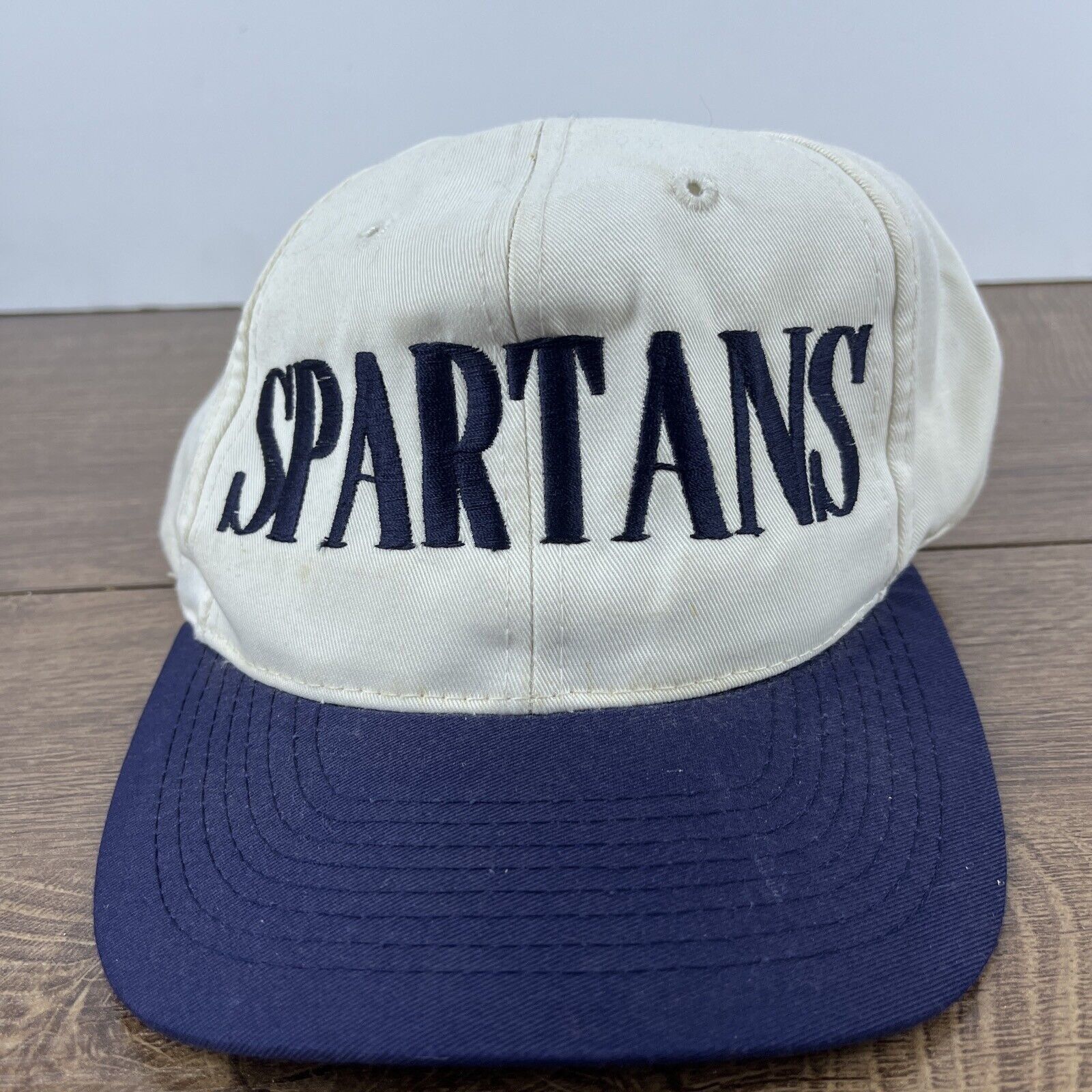Other Spartans Hat Spartan Hat White Hat Adjustable Snapback Adult Size ONE SIZE - 3 Thumbnail