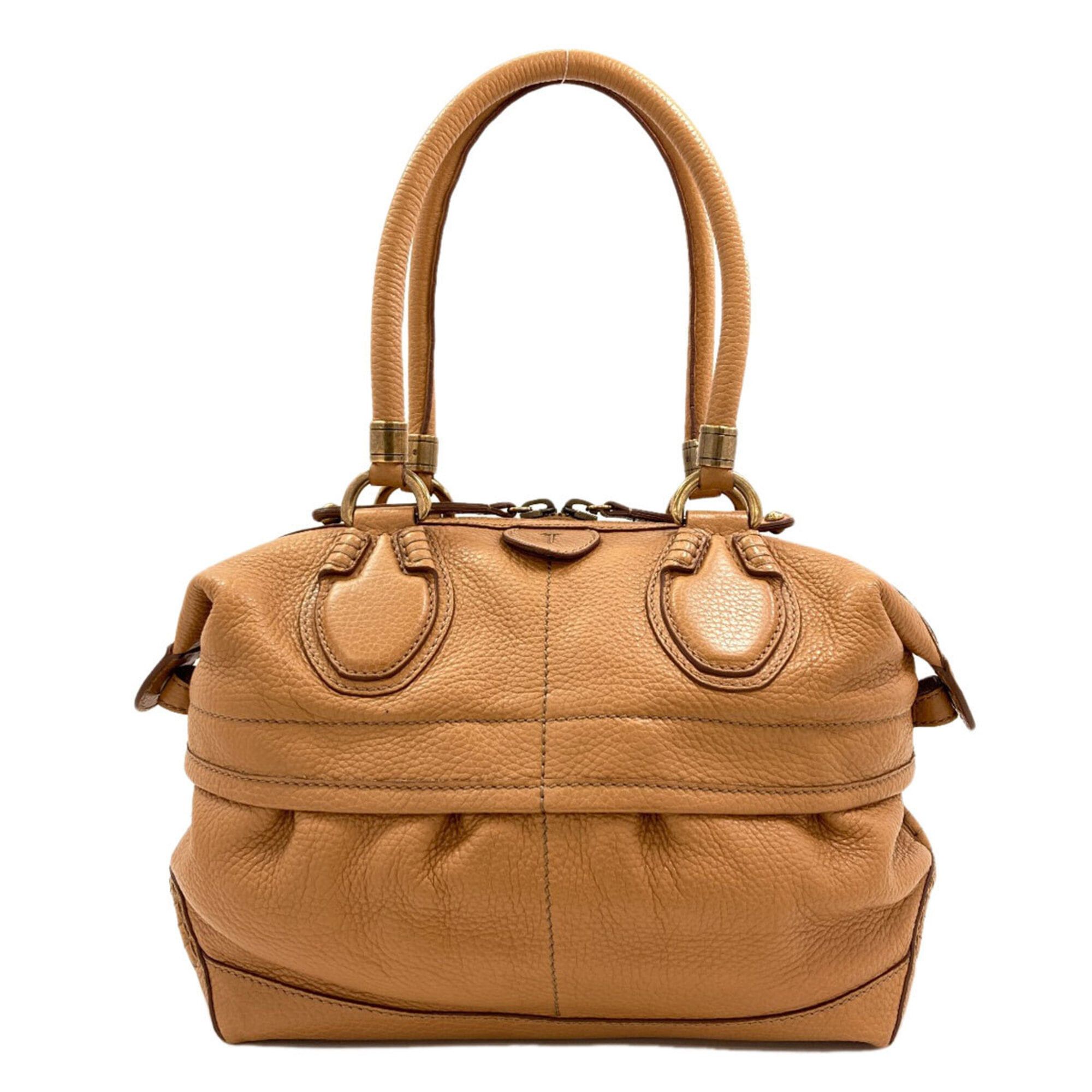 Tod's Tod's Mini Boston Handbag Leather Women's TODS Size ONE SIZE - 1 Thumbnail